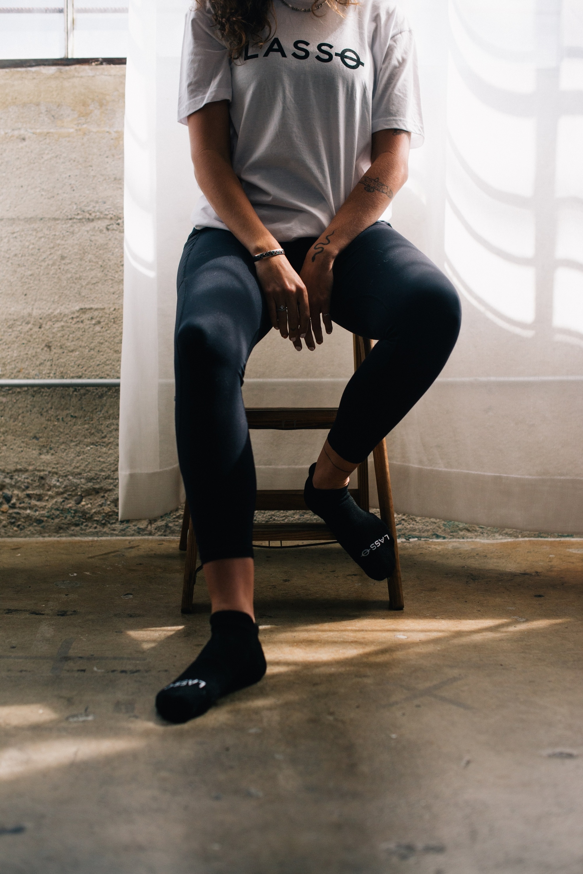 Lasso Gear Tennissocken »Lasso Gear LASSO GRIP LOW Low Tab Grip Socks Black«