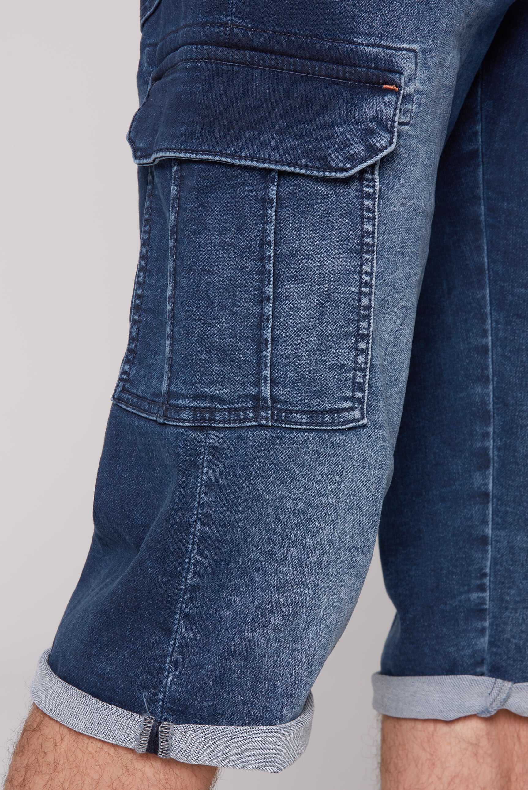 CAMP DAVID Jeansshorts, mit tief sitzenden Gesäßtaschen
