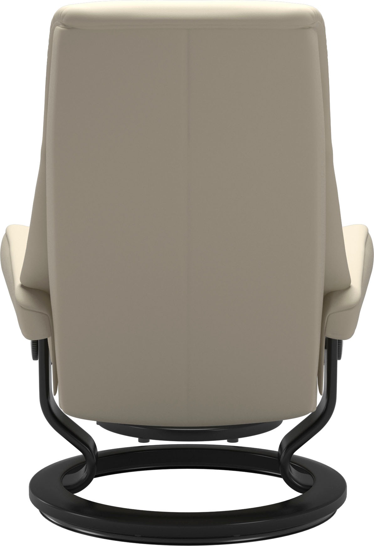 Stressless® Relaxsessel »View«, (Set, Relaxsessel mit Hocker), mit Classic Base, Größe M,Gestell Schwarz
