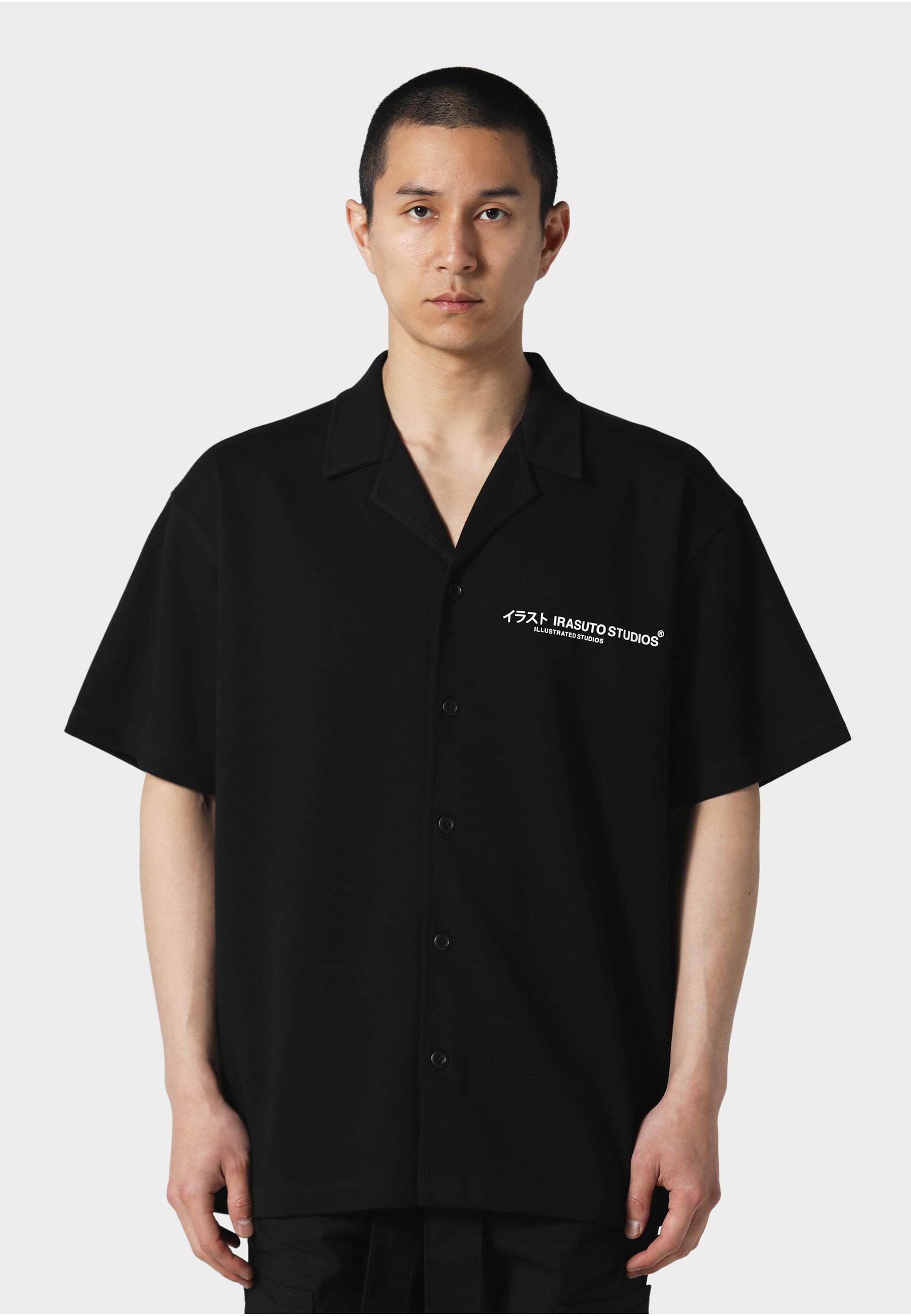 Irasuto Studios Langarmhemd »Irasuto Studios CUBAN SHIRT«, (1 tlg.)