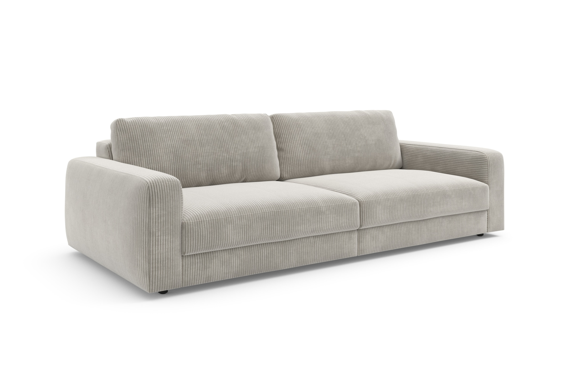 TRENDMANUFAKTUR Big-Sofa »Bourbon«, (2 St.), extra tiefe Sitzfläche, wahlweise mit Sitztiefenverstellung bestellbar