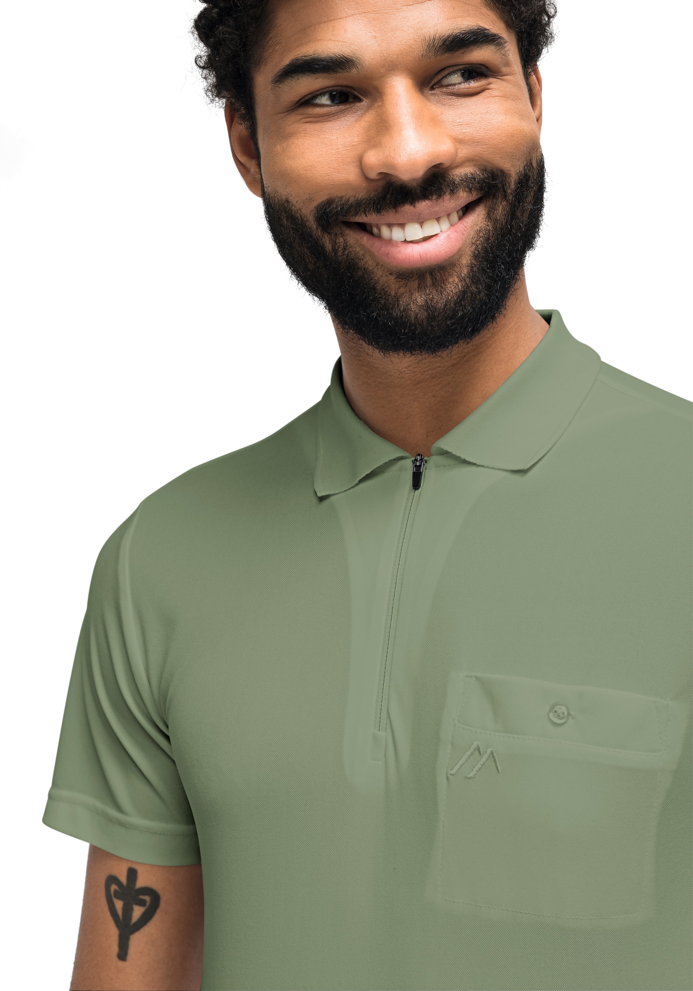 Maier Sports Funktionsshirt »Arwin 2.0«, Eignet sich ideal für Wanderungen und Freizeitaktivitäten