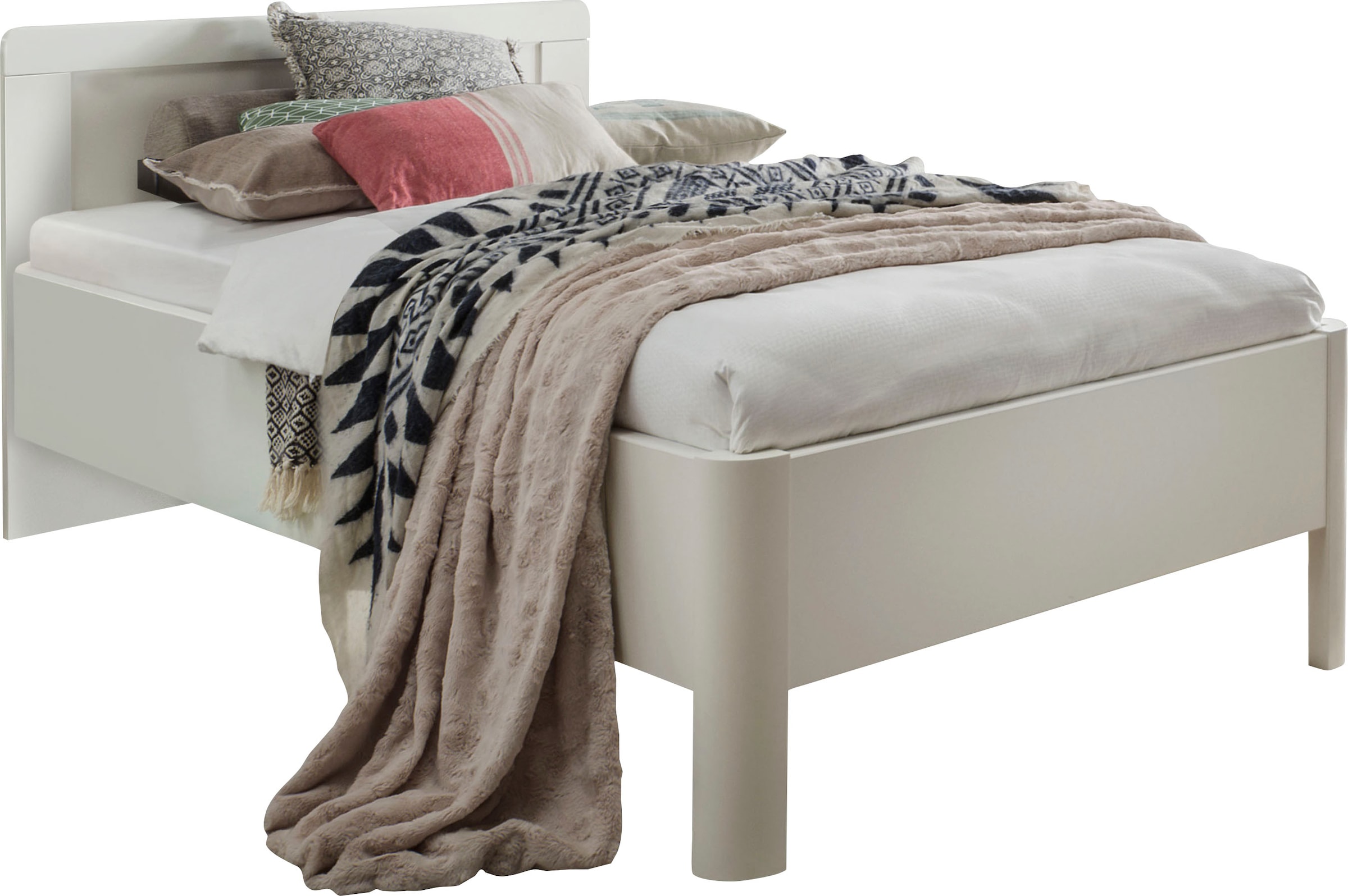 WIEMANN "Bern, Bettgestell, Bettrahmen, für Schlafzimmer" 4-fache Liegehöhenverstellung, MADE IN GERMANY, verschiedene Größen und Farben, in Komforthöhe