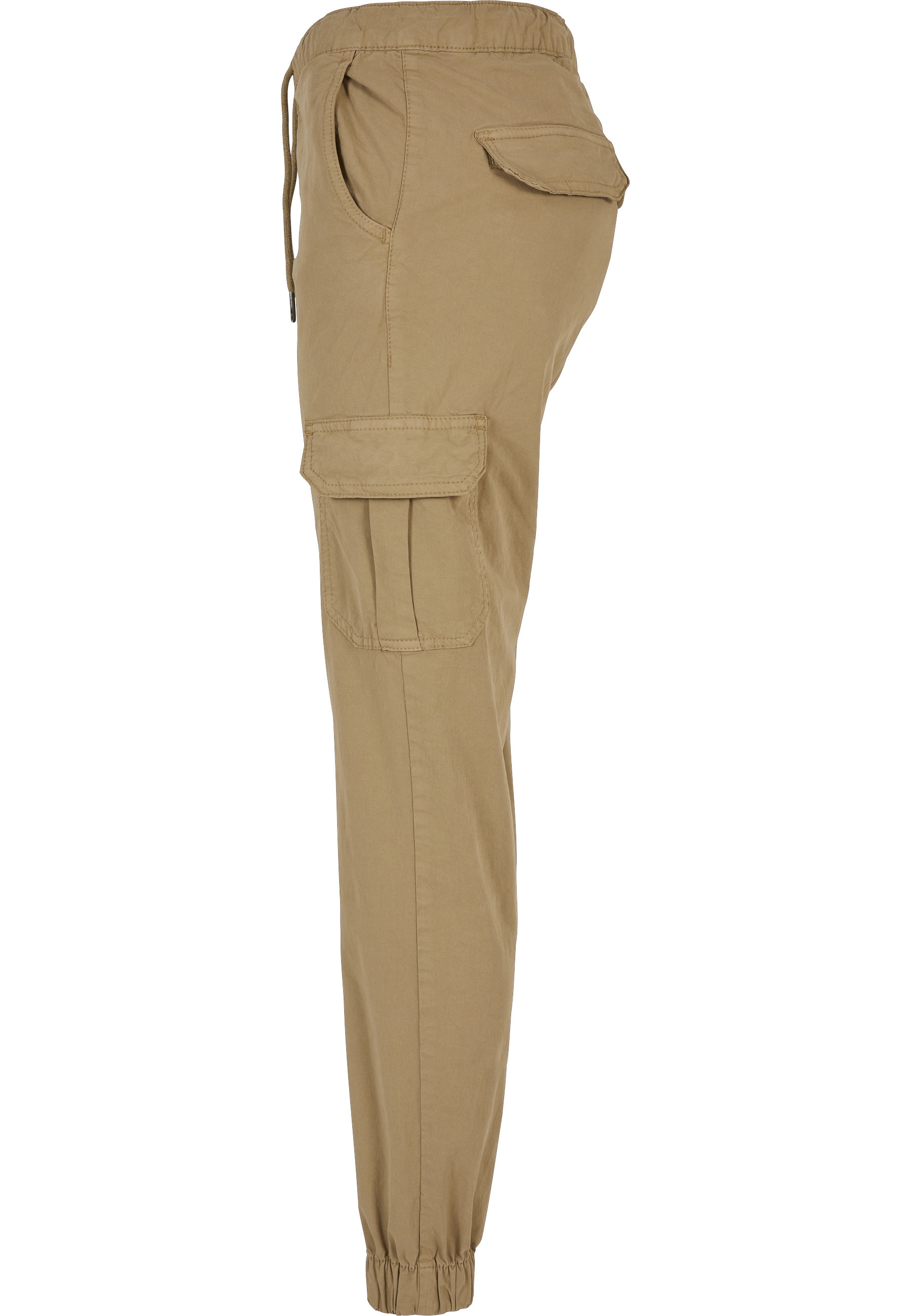 URBAN CLASSICS Cargohose »Urban Classics Damen Ladies High Waist Cargo Jogging Pants«