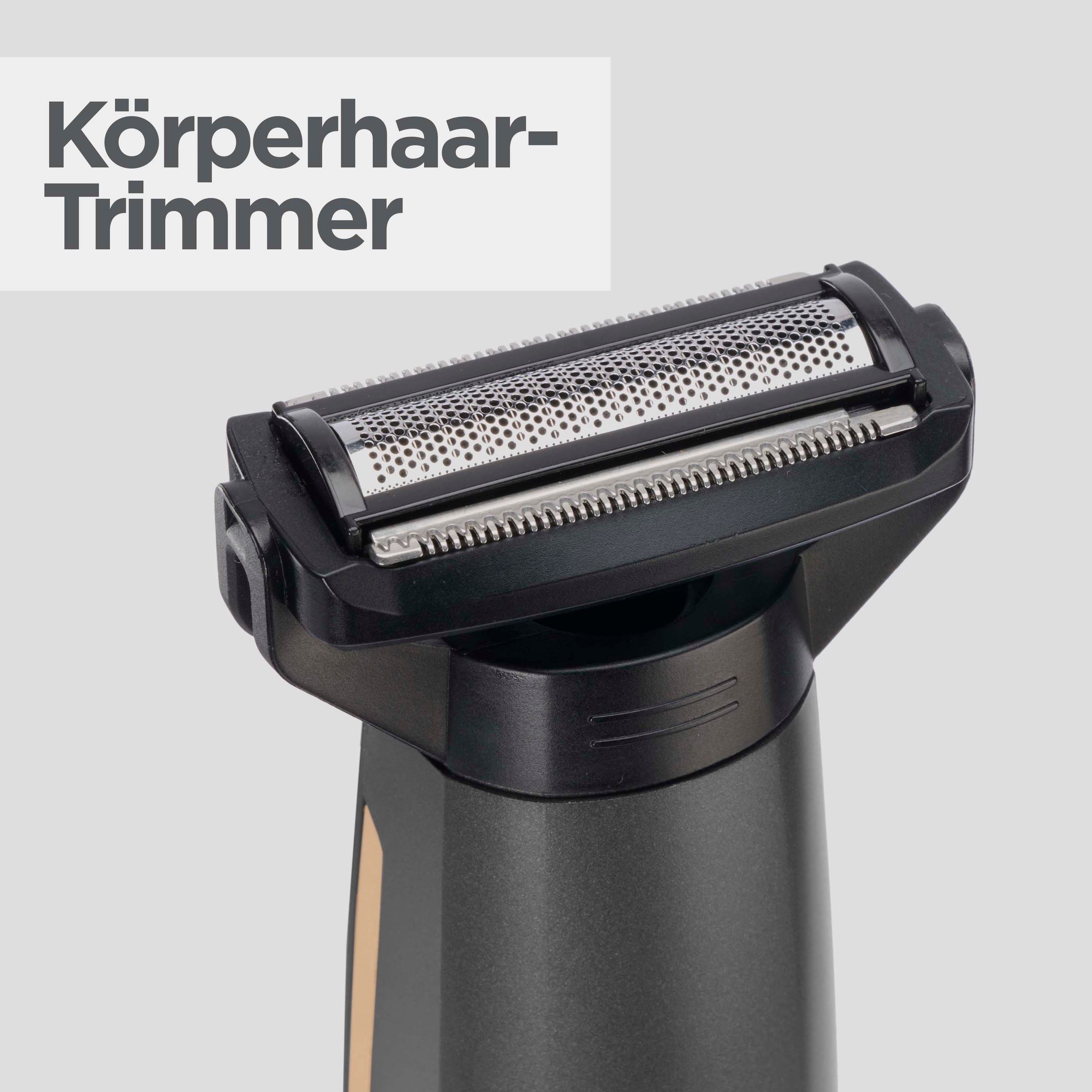 BaByliss Multifunktionstrimmer »Graphite Multi Trimmer MT987E«, 5 Aufsätze, Langlebige Graphit-Klinge, 12-in-1 Funktionr