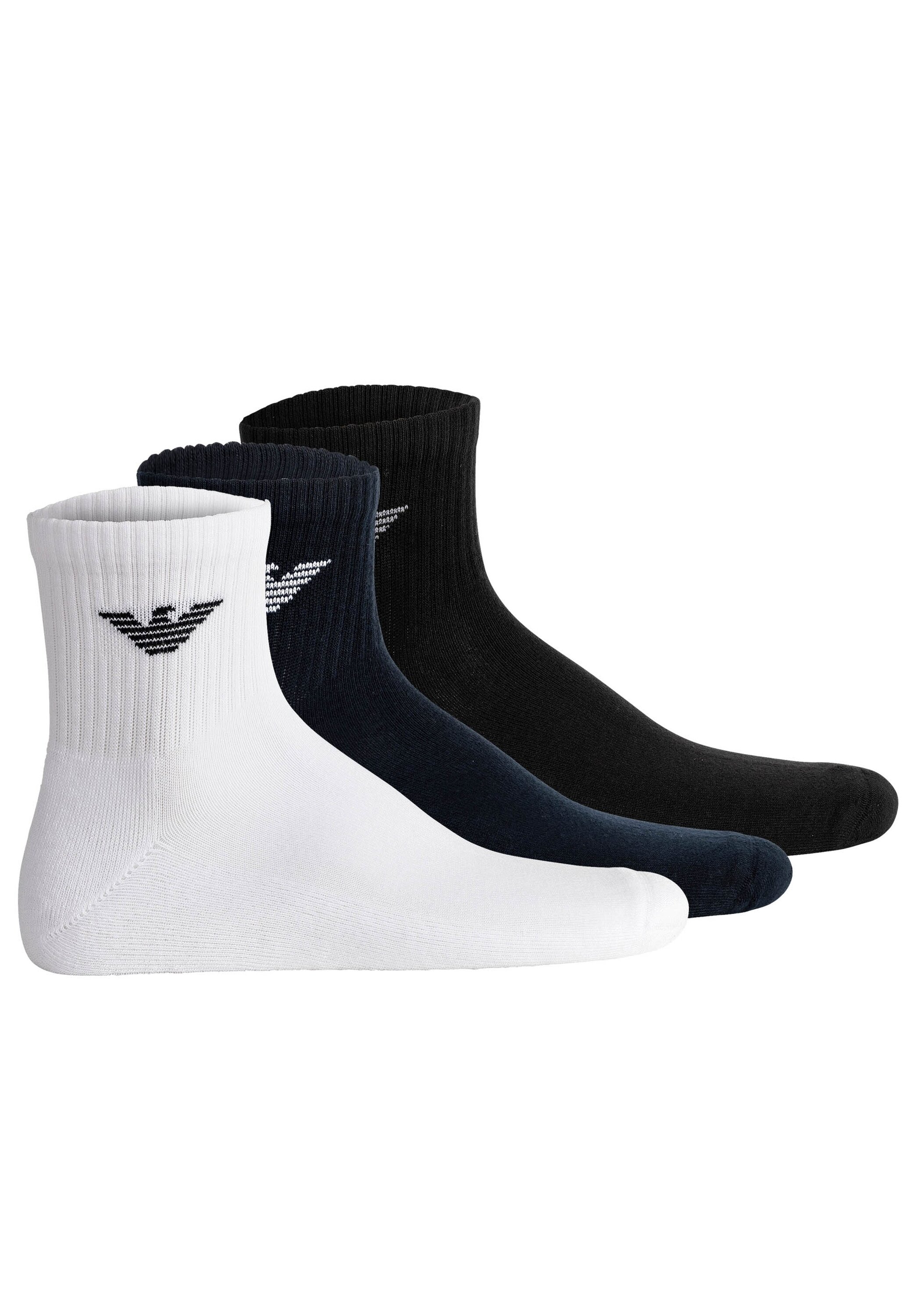 Emporio Armani Sneakersocken "Socken SPORTY SPONGE 3er Pack"