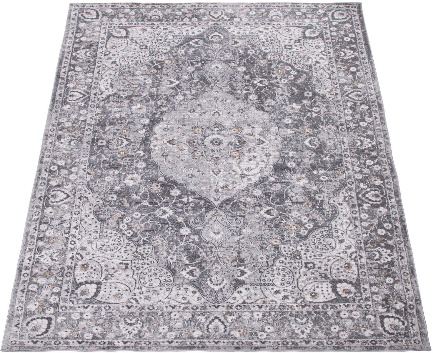 Paco Home Teppich "Calabria 582" rechteckig 14 mm Höhe Kurzflor, Orient-Opt günstig online kaufen