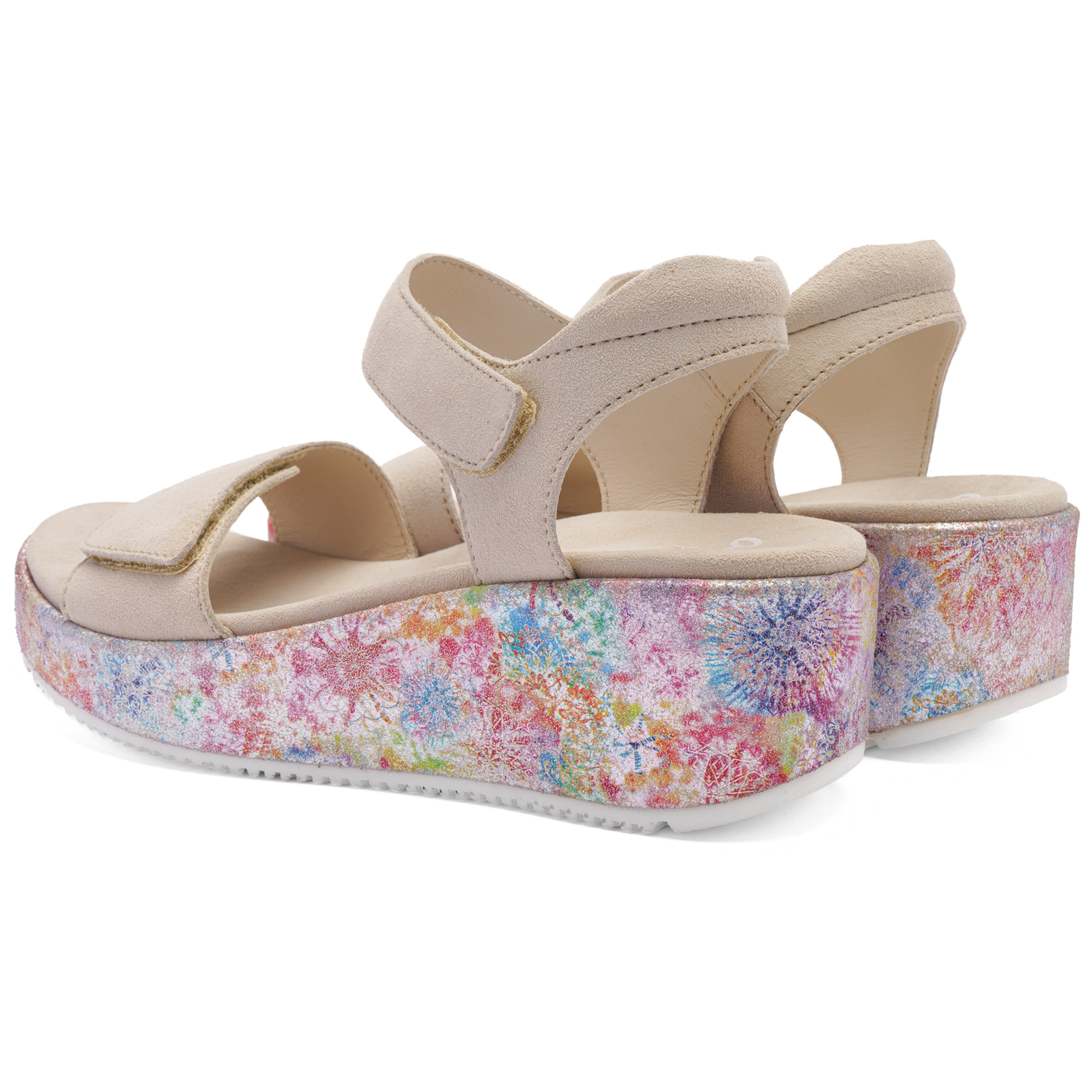 Ara Keilsandalette »RIMINI«  Riemchensandale, Sommerschuh mit Klettverschlüsse, G-Weite