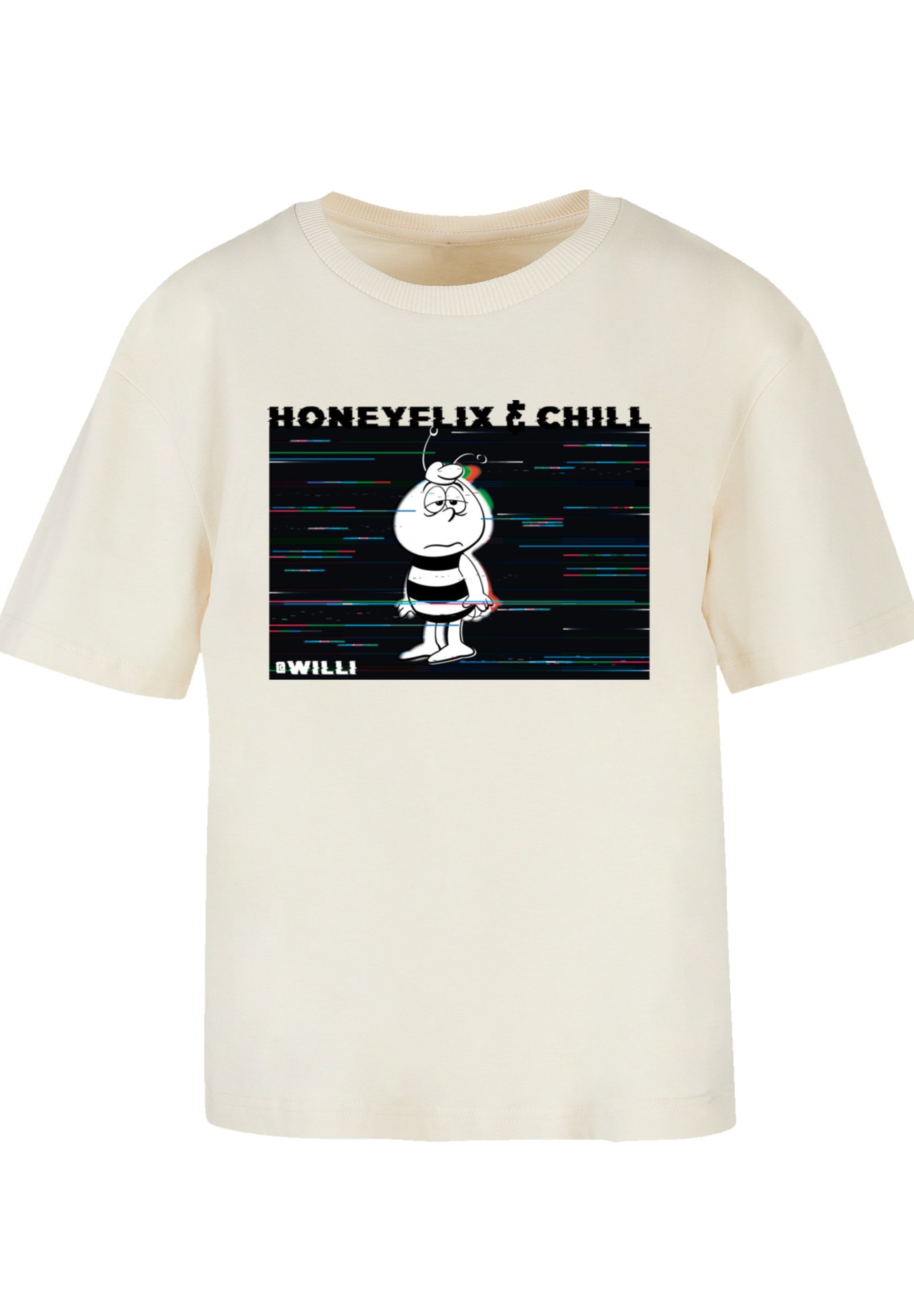 F4NT4STIC T-Shirt »Die Biene Maja Honeyflix And Chill«, Nostalgie, Retro, Heroes of Childhood