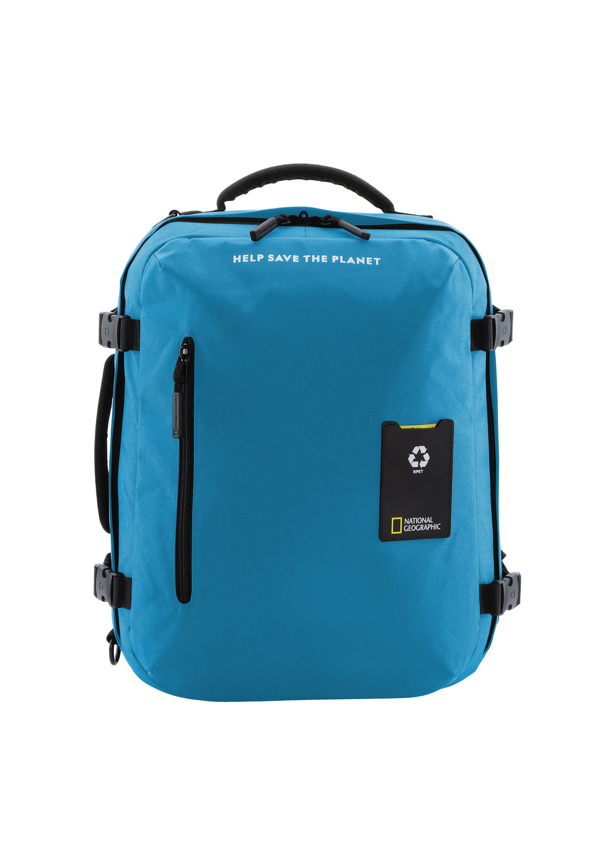 NATIONAL GEOGRAPHIC Cityrucksack "OCEAN", Hergestellt aus recycelten PET-Flaschen