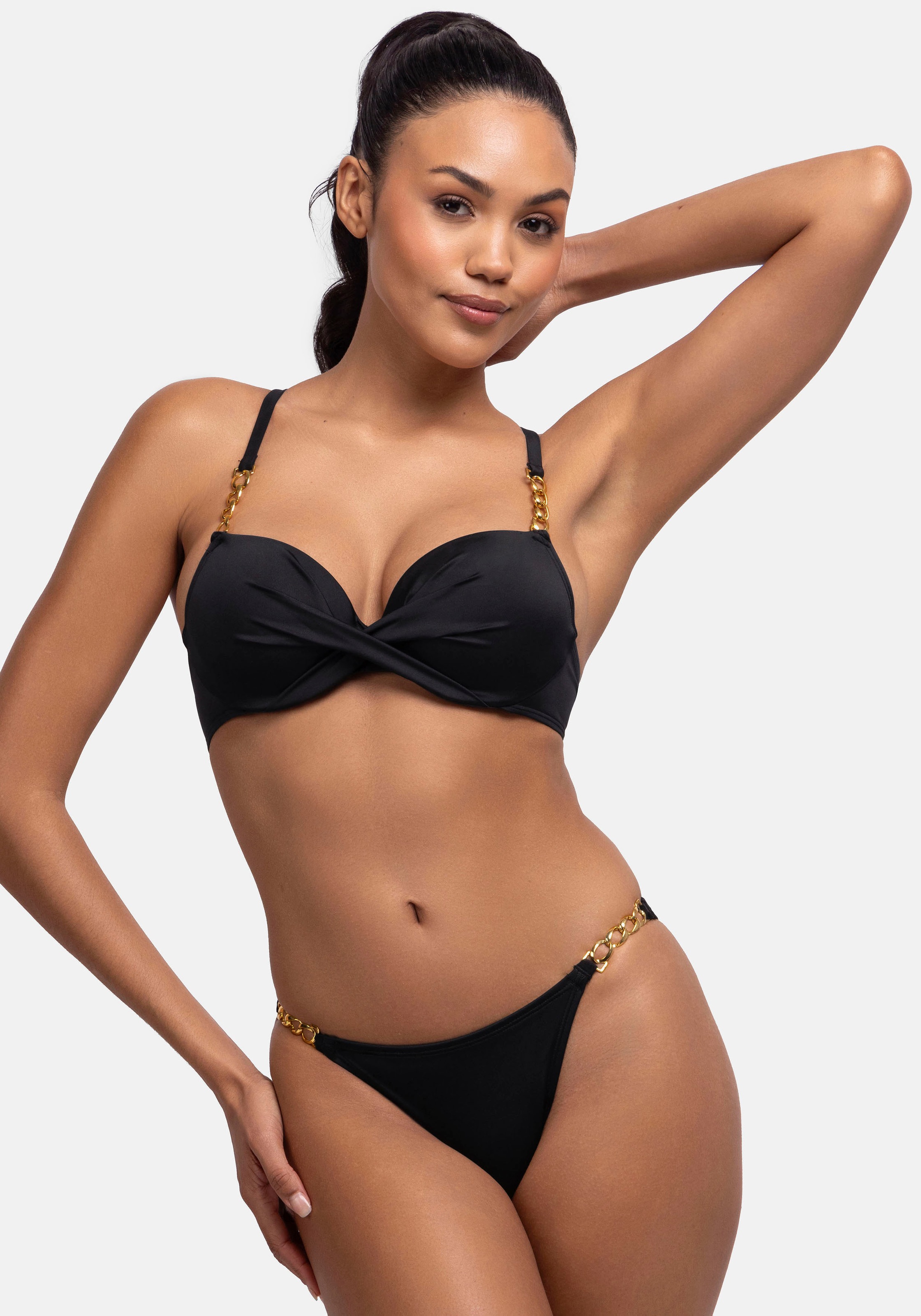 Bas de Bikini Dorina Filao Noir Taille S 3