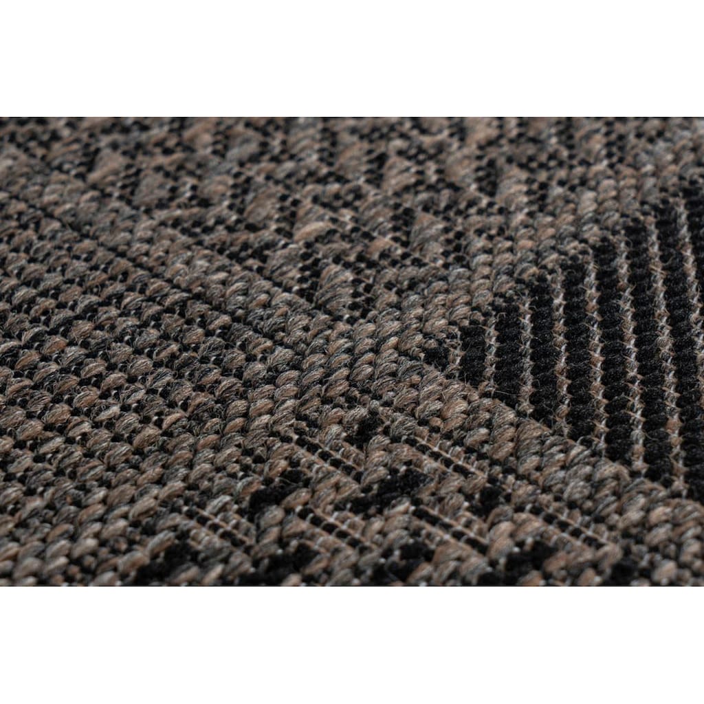 Wohnen Teppiche LALEE Läufer »Sunset 605«, rechteckig, 5 mm Höhe, In- und Outdoor geeignet taupe