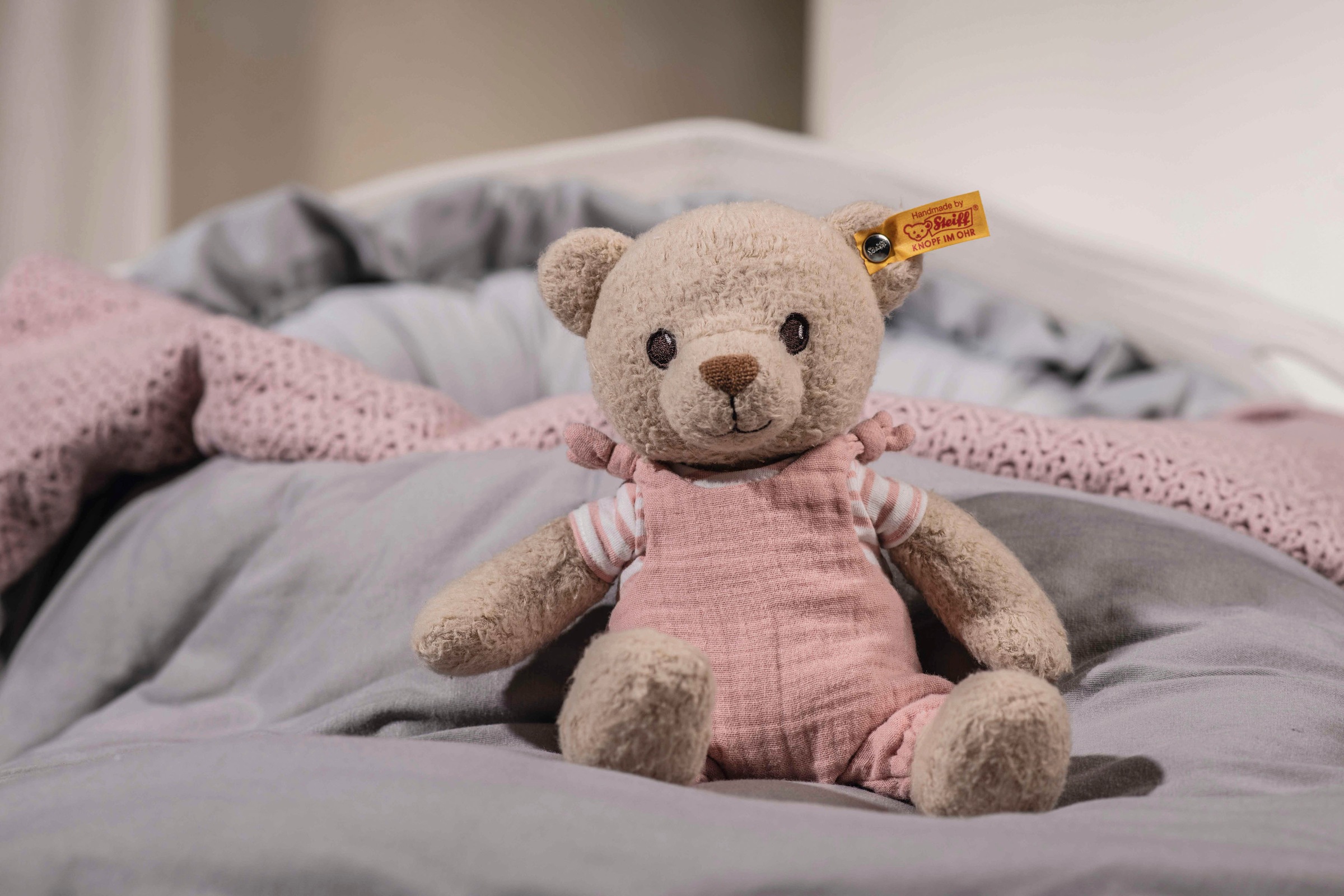 Steiff Kuscheltier »Nele Teddybär, 26 cm«, GOTS organic, zertifiziert durch BCS 35014