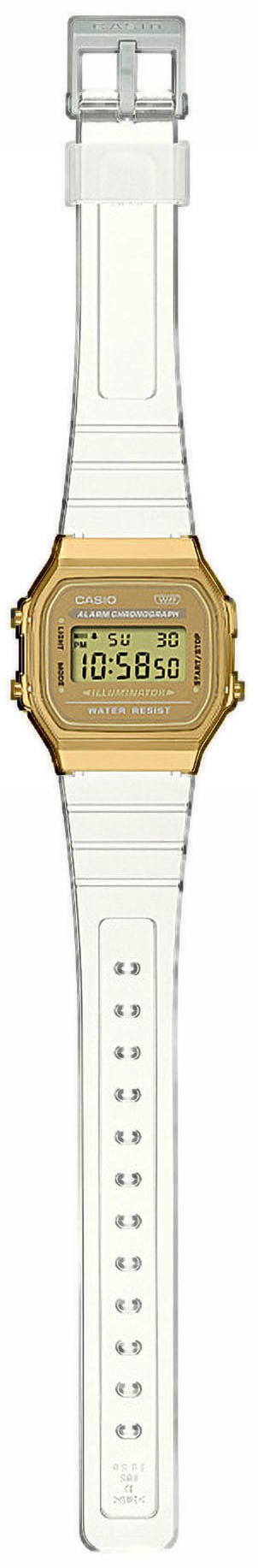 CASIO VINTAGE Chronograph, Quarzuhr, Armbanduhr,Damenuhr, Herrenuhr, Digitaluhr, Resinarmband