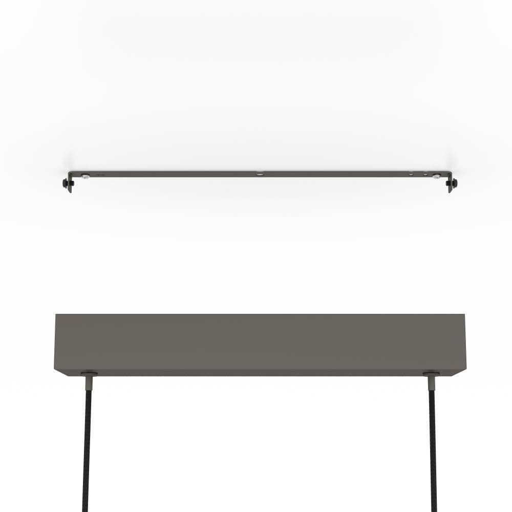 EGLO Hängeleuchte »LISCIANA«, 1 flammig, Leuchtmittel LED-Modul | LED wechselbar, FSCM70HB, Aluminium in braun und Holz in Walnuss-Optik, Lampe, 87,5 cm