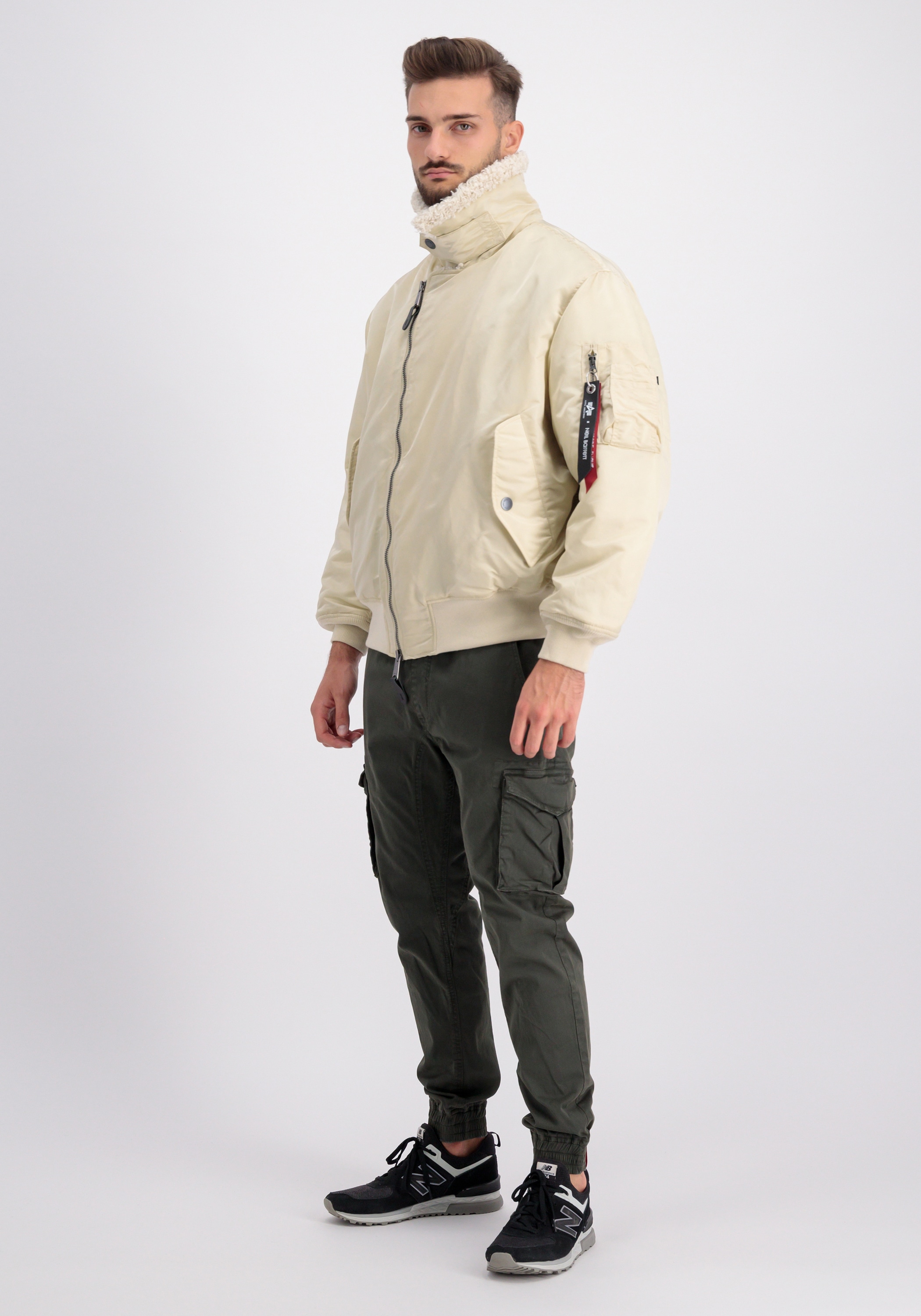 Alpha Industries Bomberjacke »ALPHA INDUSTRIES Men - Bomber Jackets NB MA-1 B3 Biker Jacket«