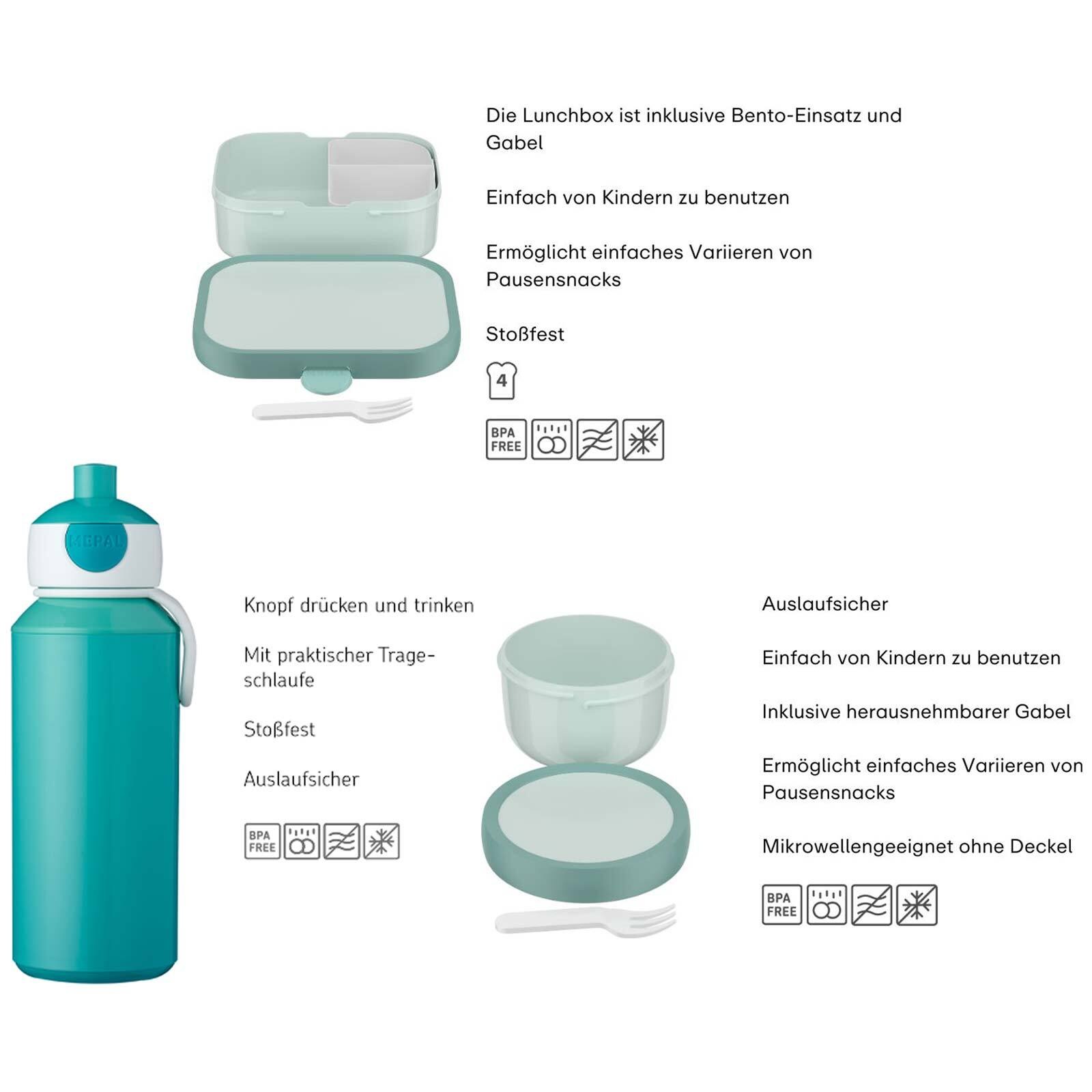 Mepal Lunchbox "Lunchset Campus 3er Set"