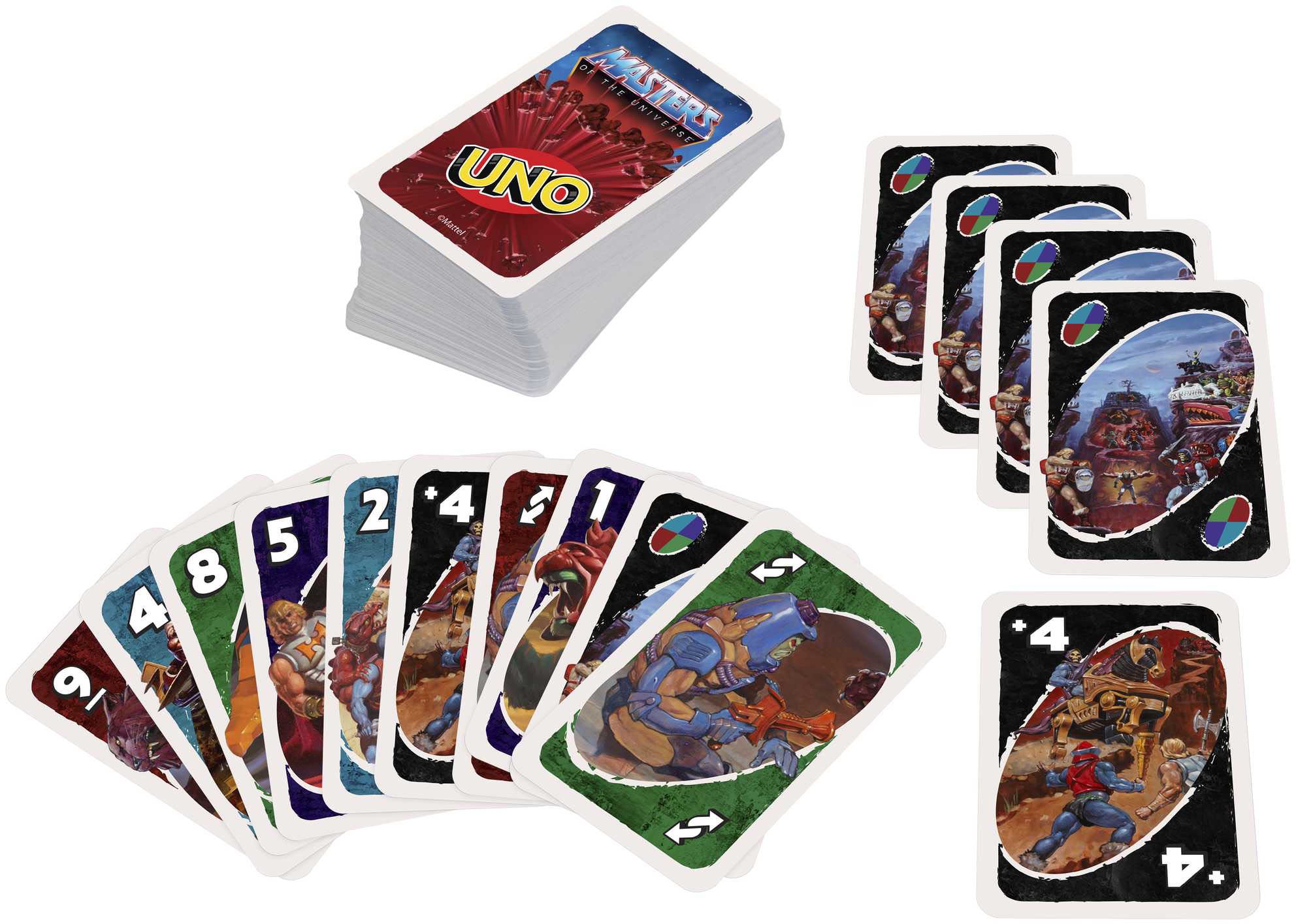 Mattel games Spiel »UNO, Masters of the Universe«