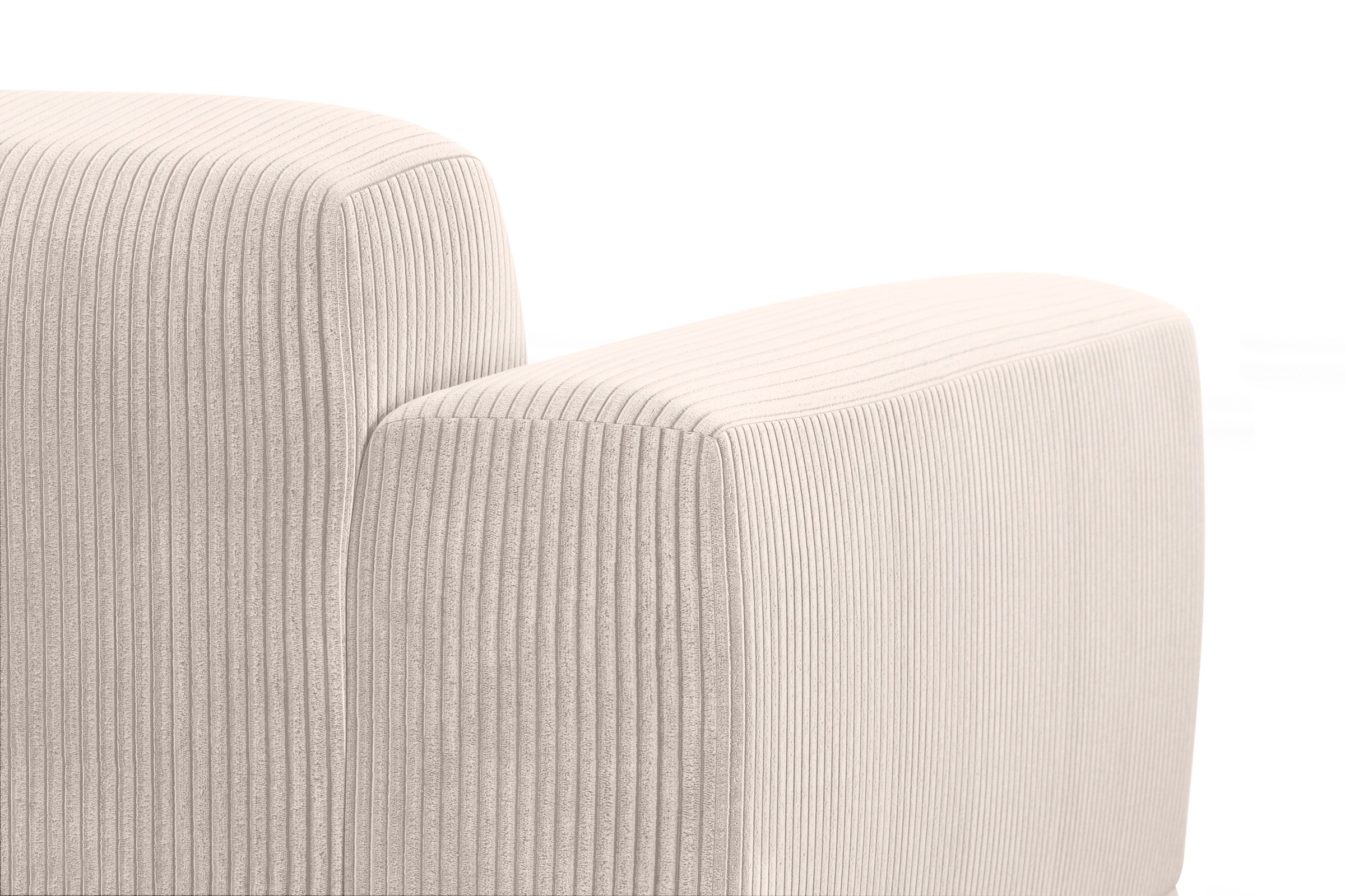 TRENDMANUFAKTUR Big-Sofa »Braga, mit hochwertigem Kaltschaum, Megasofa, in Cord erhältlich«, modernes Big-Sofa, Couch mit hohem Sitzkomfort, 254/72/107 cm (B/H/T)