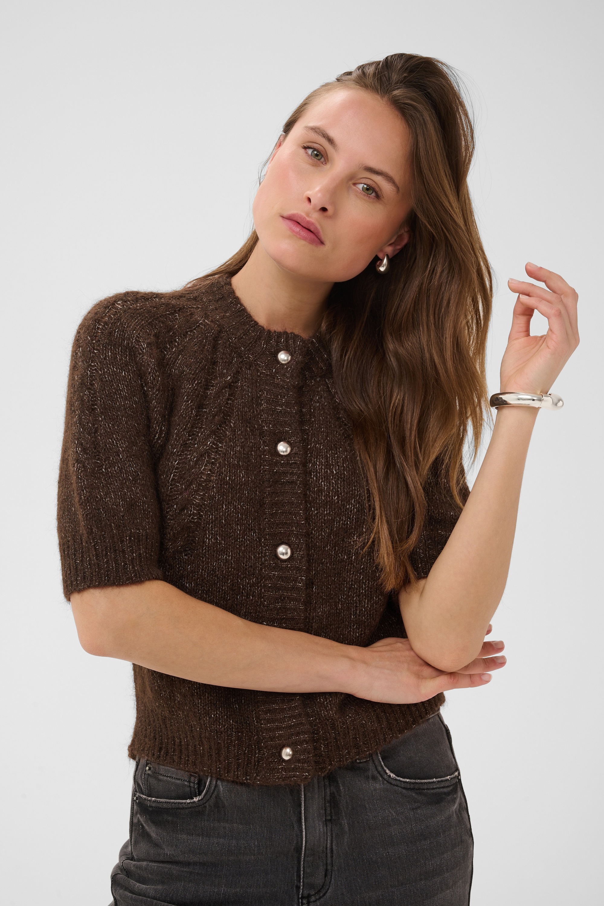 KAFFE Strickjacke »Damen Strickjacke KAcionia«
