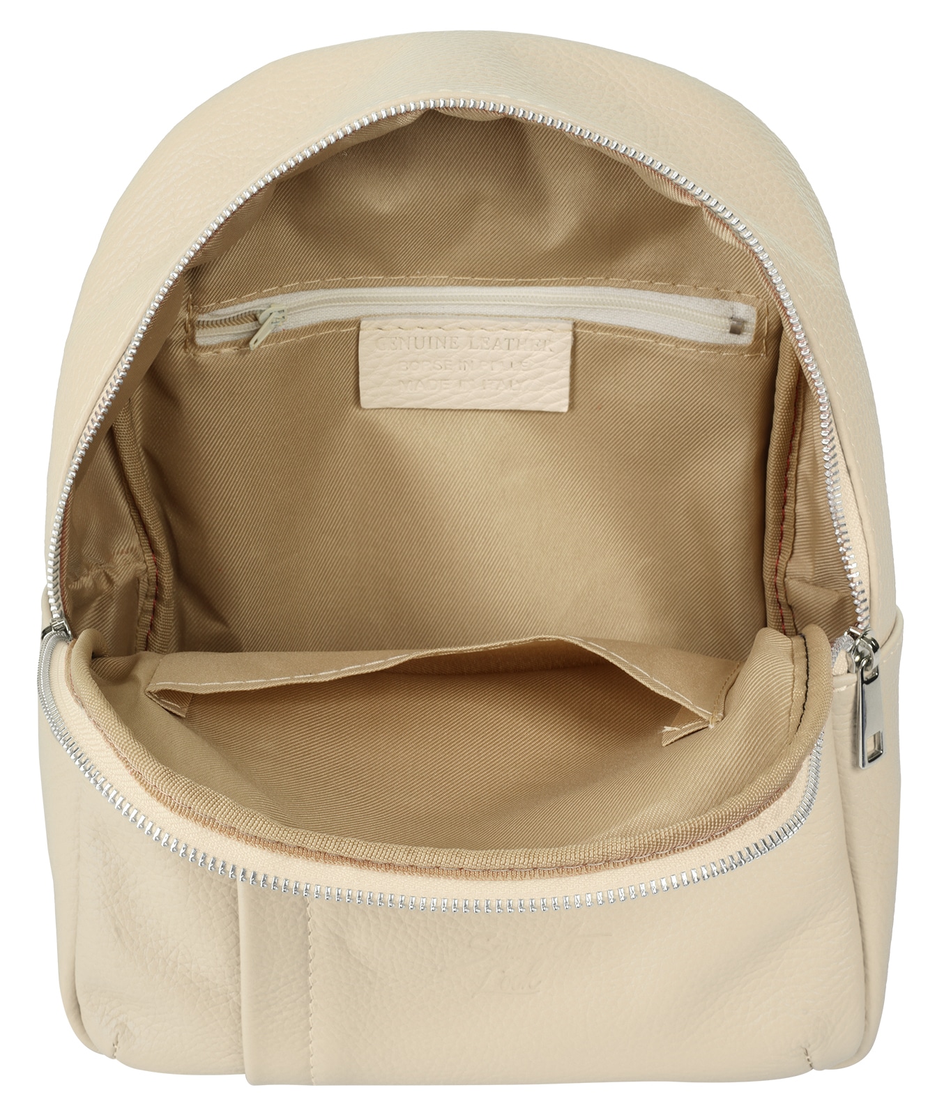 Samantha Look Cityrucksack, Echt Leder, Made in Italy