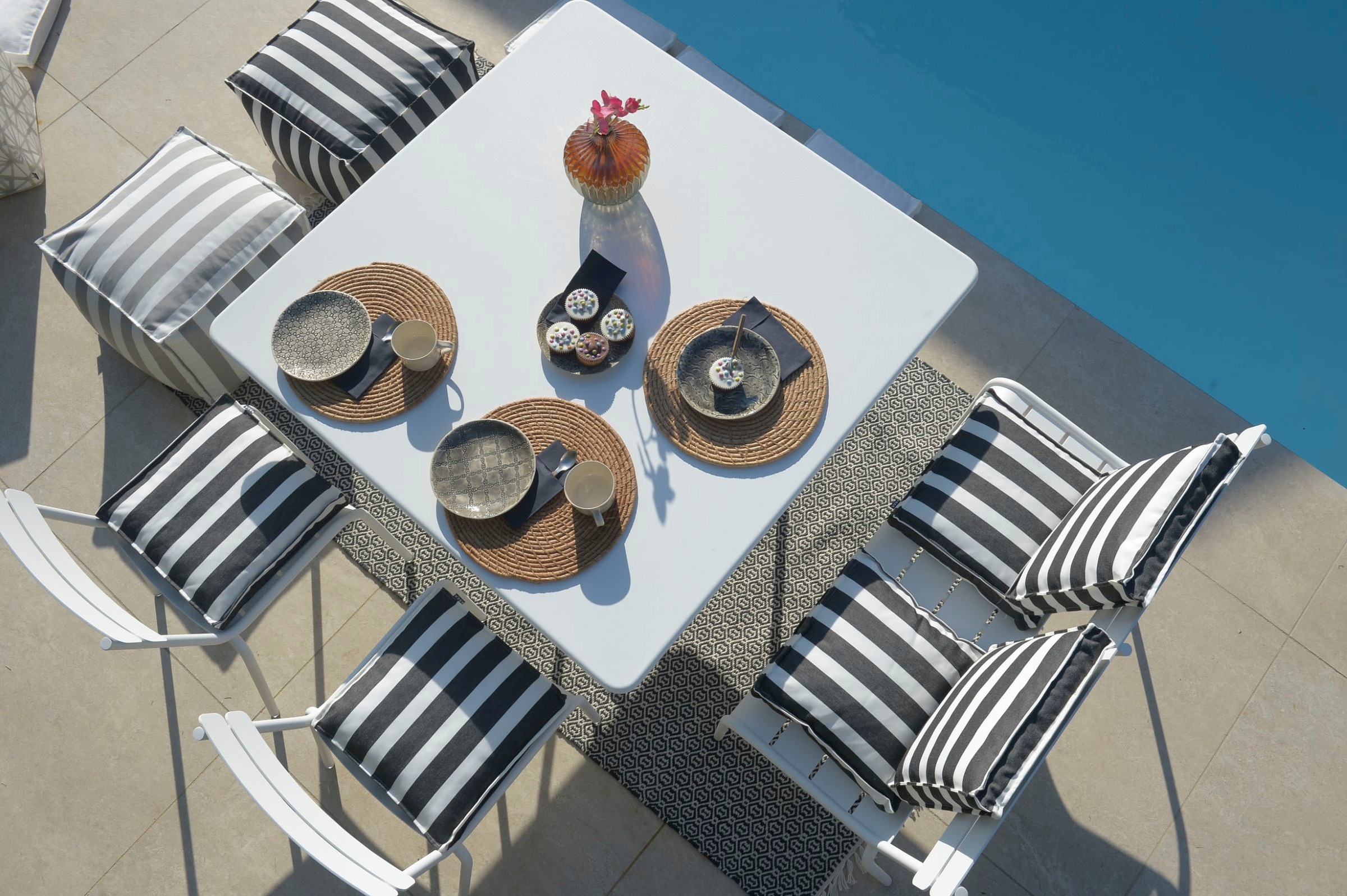 H.O.C.K. Sitzkissen "Classic Streifen" mit Streifen günstig online kaufen