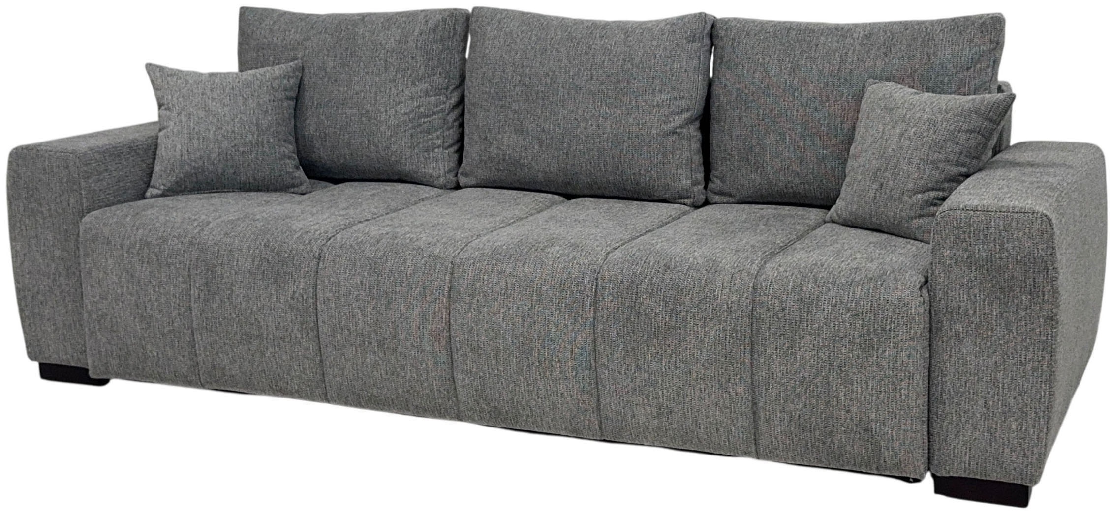 Home affaire Schlafsofa "Bello" mit Bettfunktion, Bettkasten, Frei im Raum günstig online kaufen