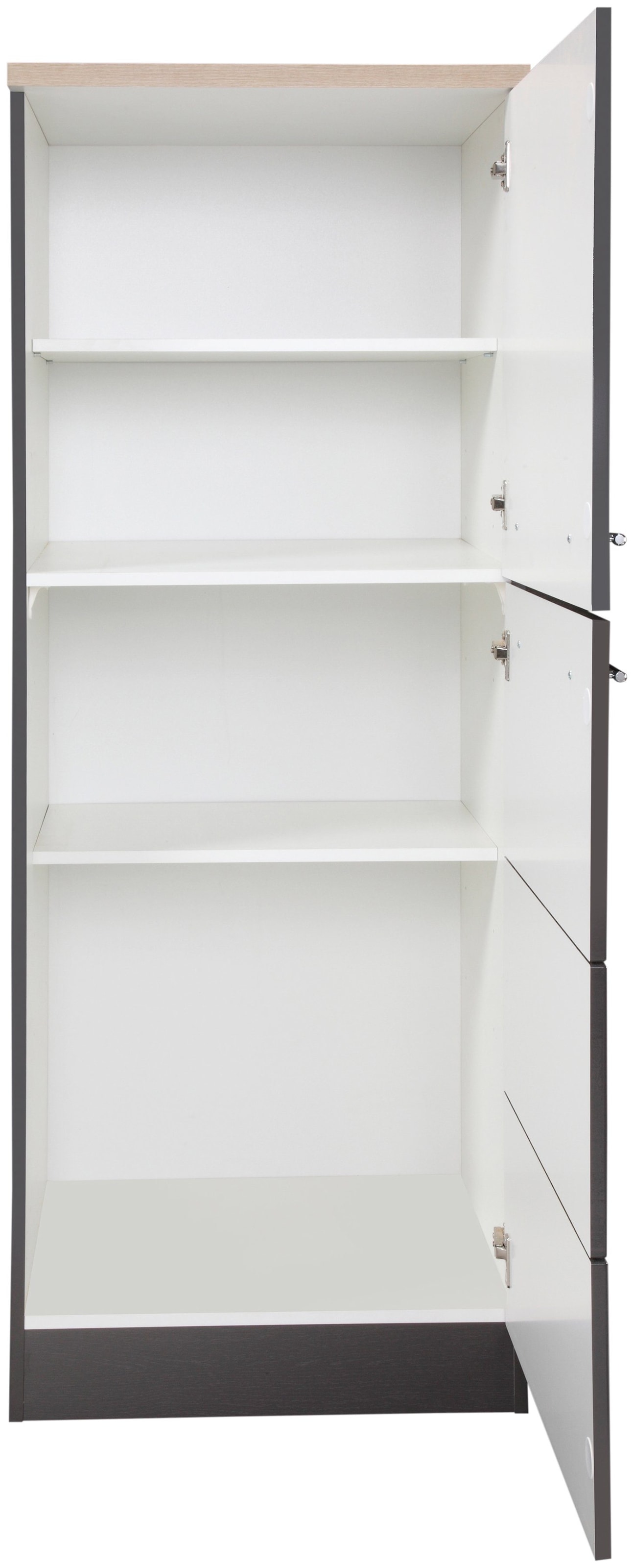 HELD MÖBEL Seitenschrank »Wien«, Breite 60 cm, Höhe 165 cm, Türanschlag wechselbar