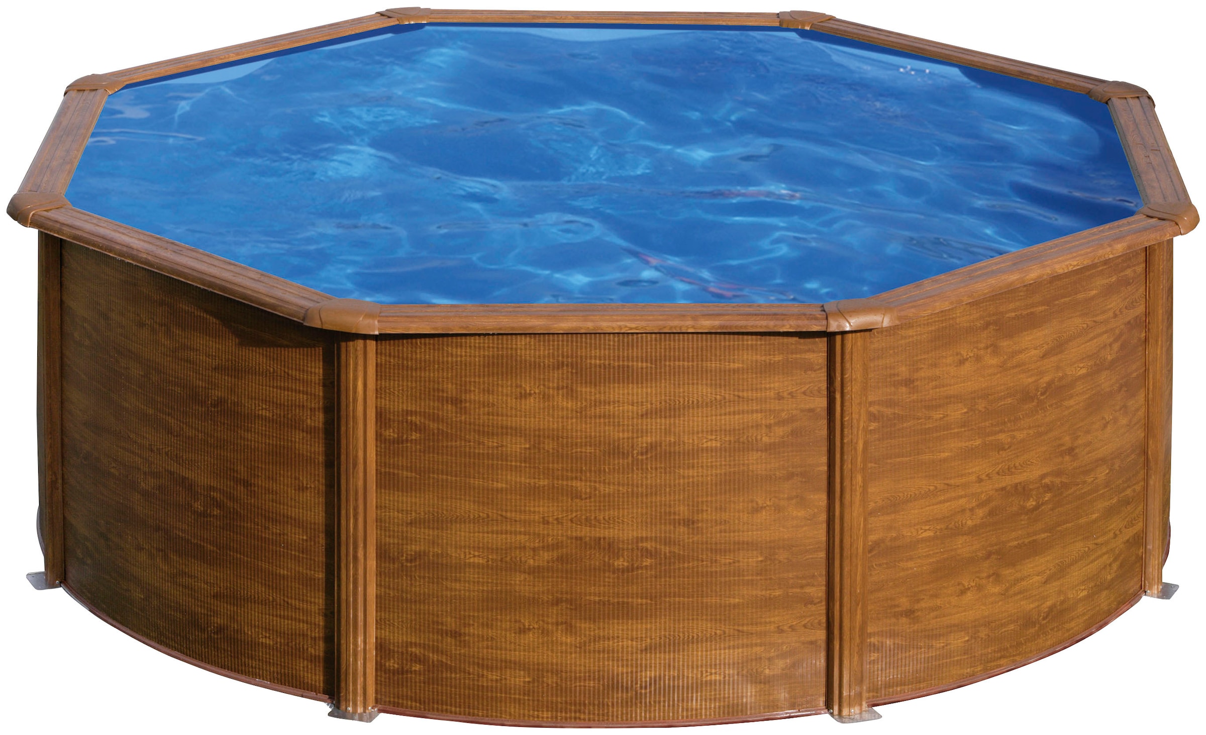 Gre Rundpool »SICILIA inkl. Zubehör«, (Set, 4 tlg.), Höhe: 120 cm, in versch. Größen erhältlich
