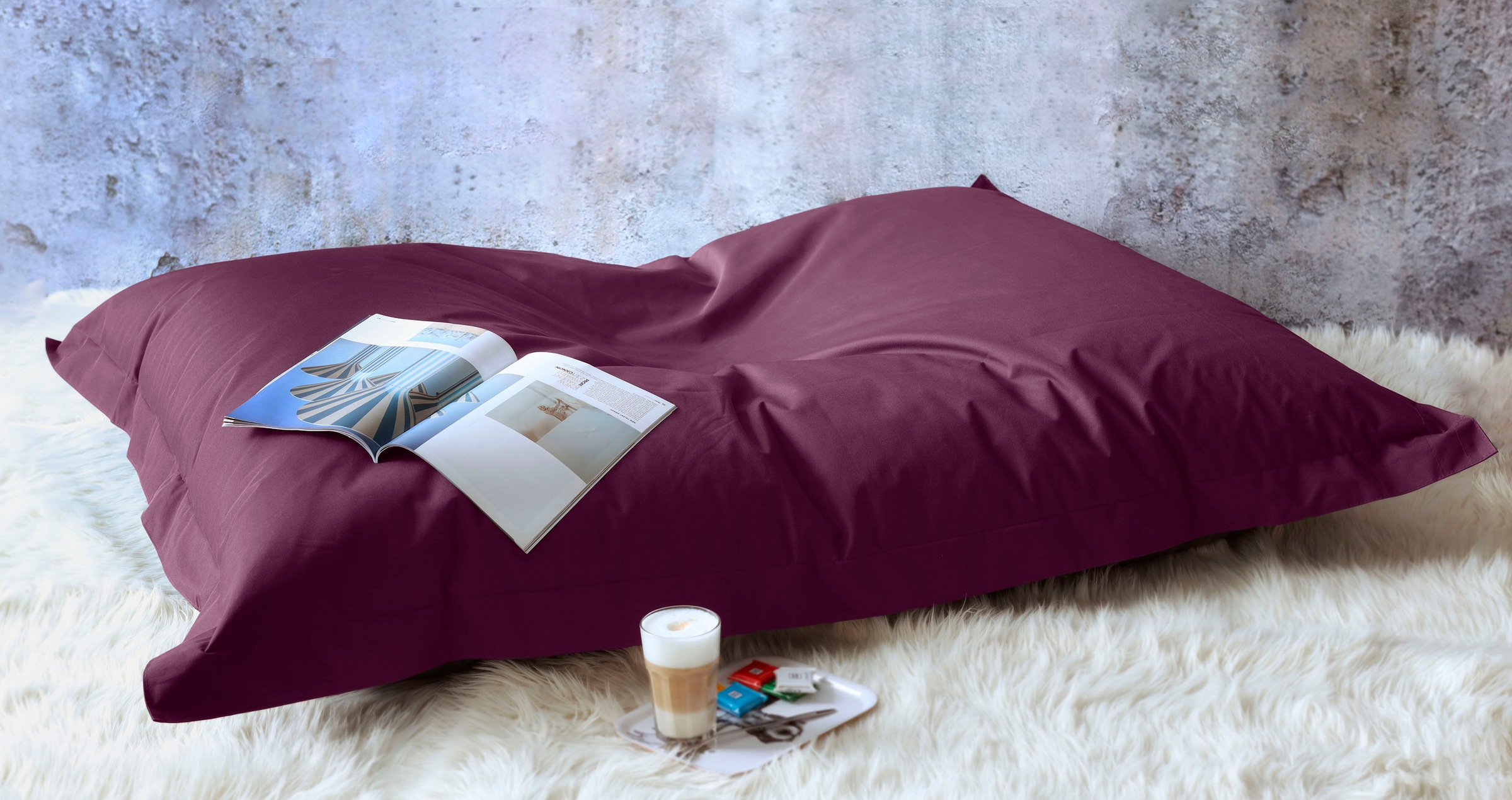 KiNZLER Sitzsack "XXL Outdoorfähig" 1 Stk. tlg. Uni Farben, Outdoor geeigne günstig online kaufen
