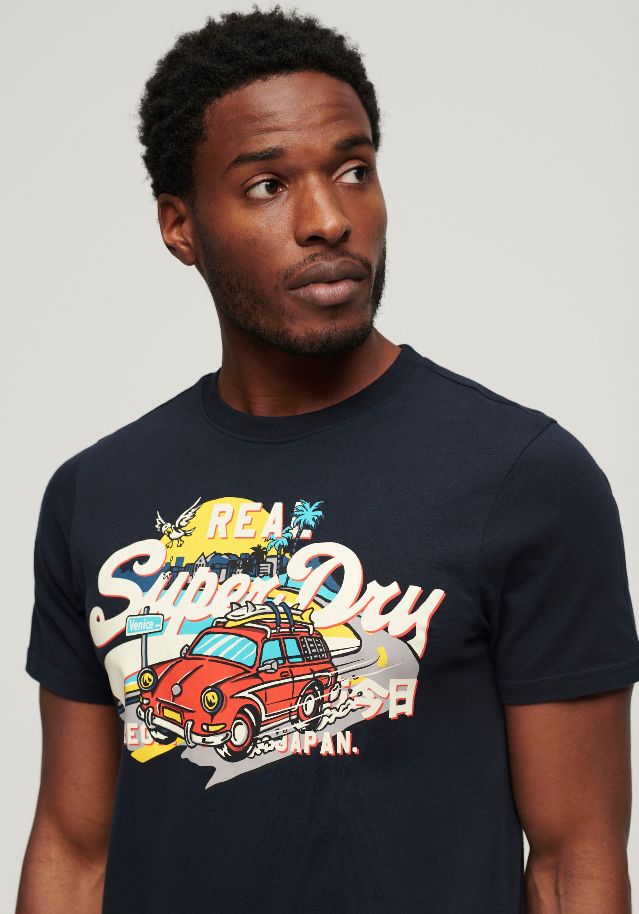 Superdry Print-Shirt SD-LA VL GRAPHIC T SHIRT günstig online kaufen