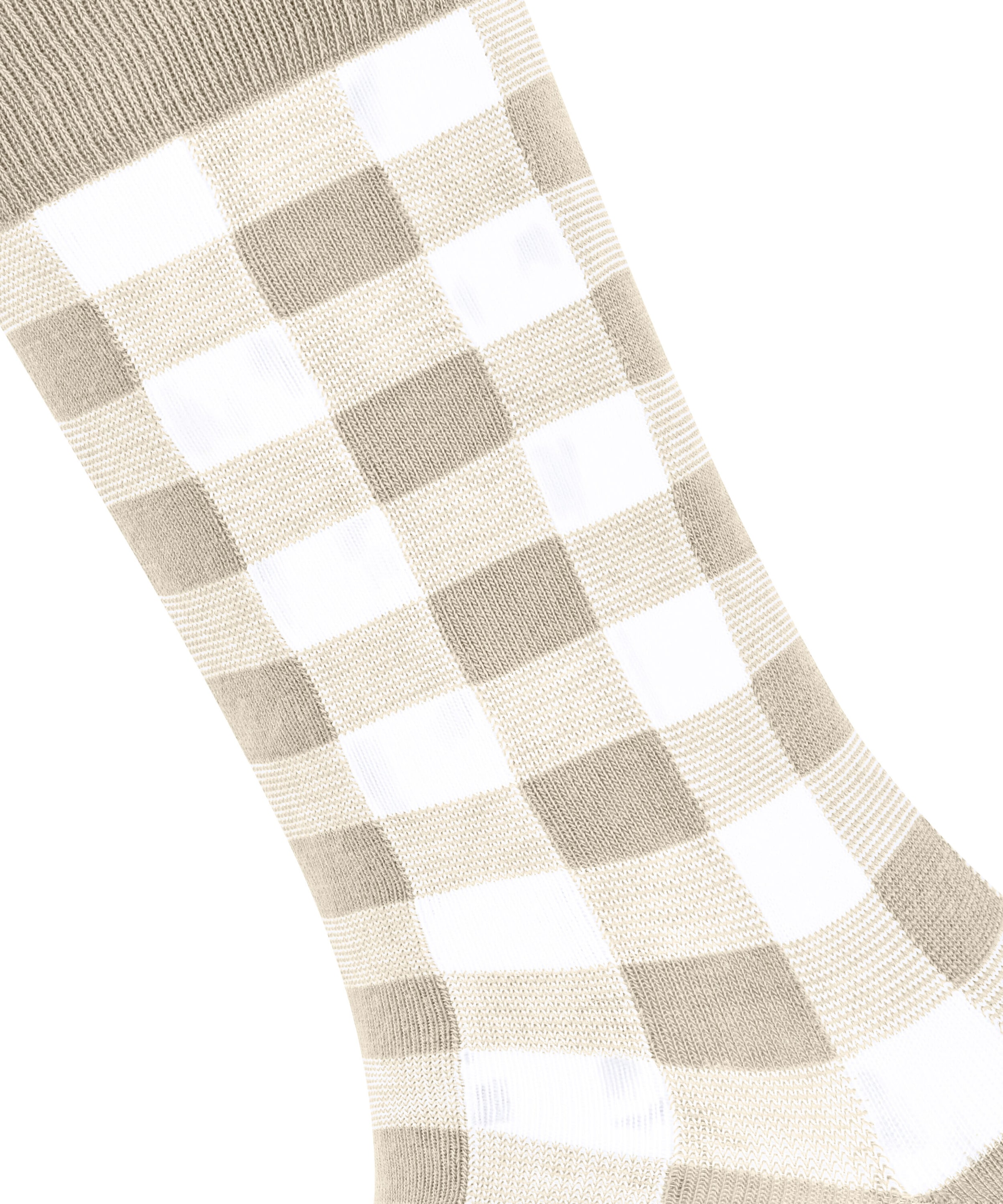 Burlington Socken »Vichy« Einheitsgröße 36-41, Karomuster, gekämmte Baumwolle