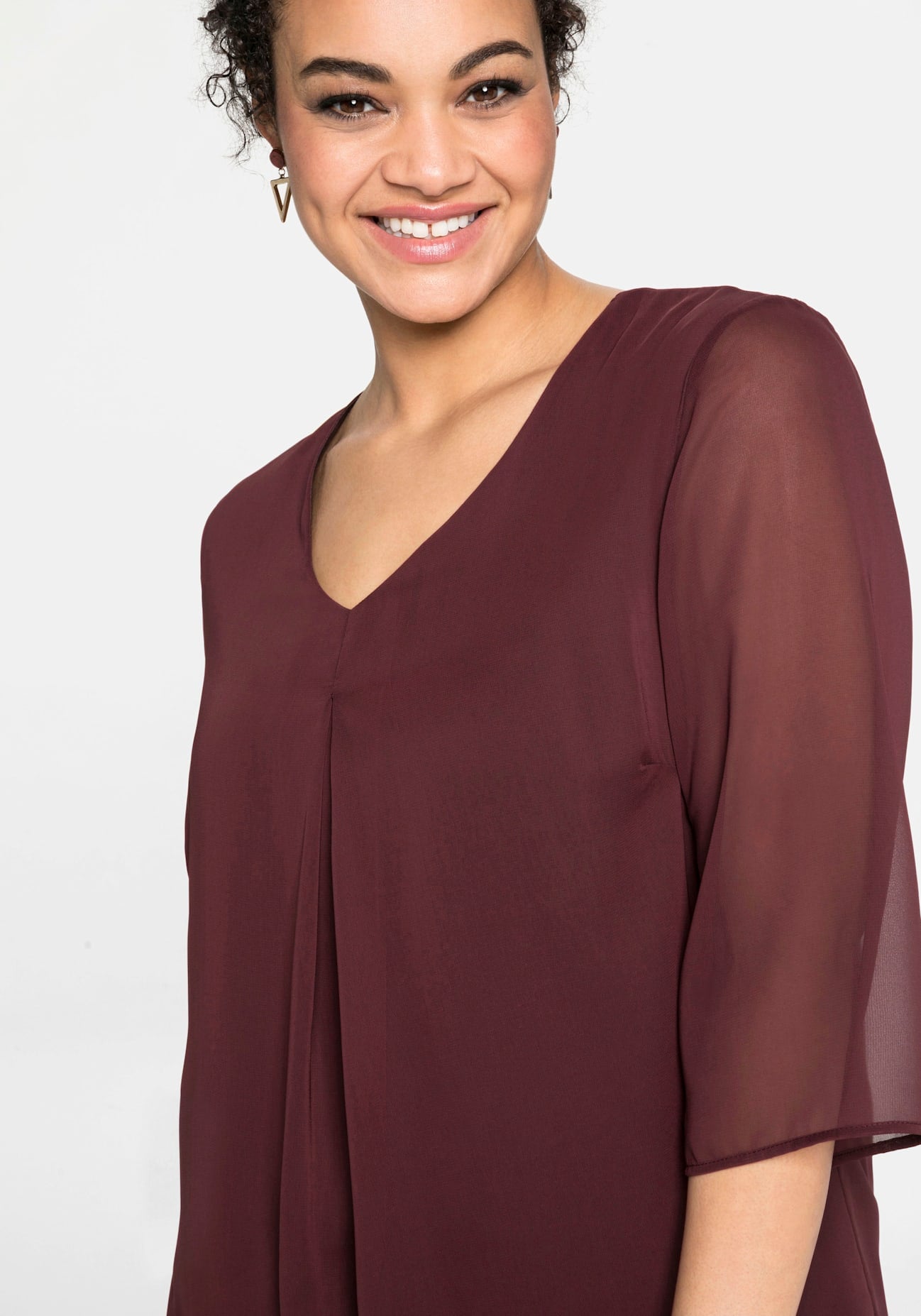 Sheego Chiffonbluse