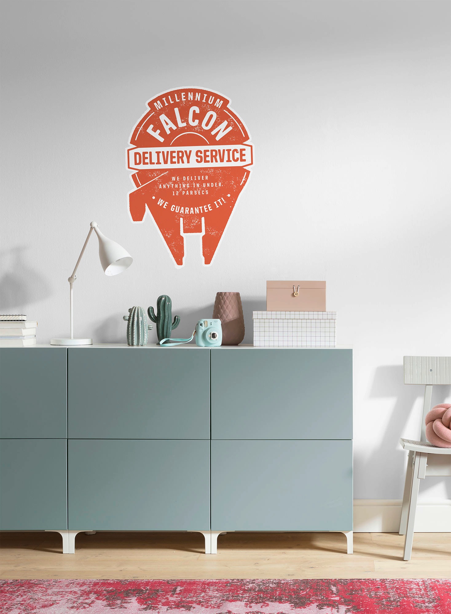 Komar Wandtattoo "Star Wars Delivery Service - Größe 50 x 70 cm" selbstkleb günstig online kaufen