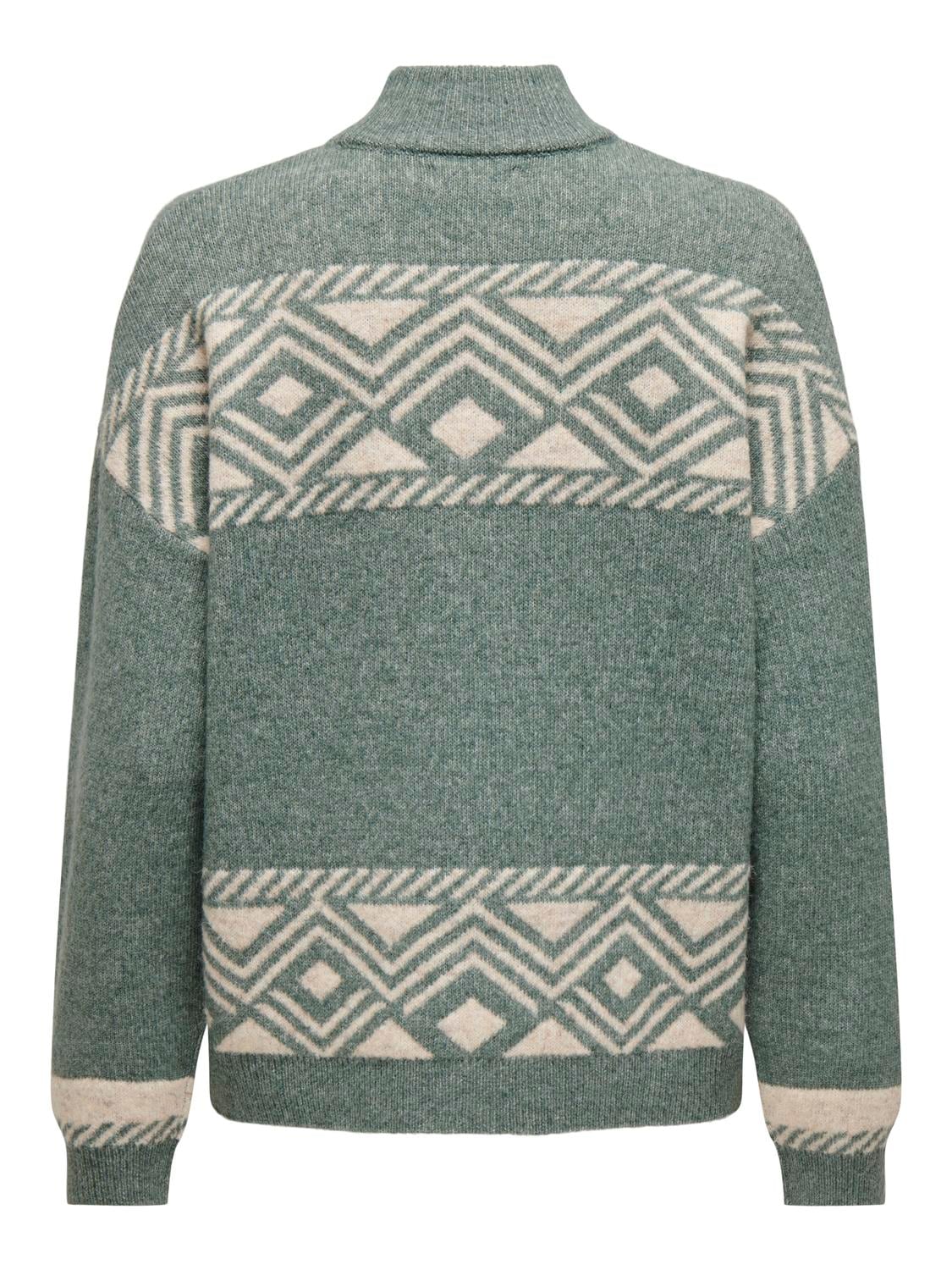 ONLY Stehkragenpullover »ONLVICTORIA L/S PULLOVER KNT NOOS«