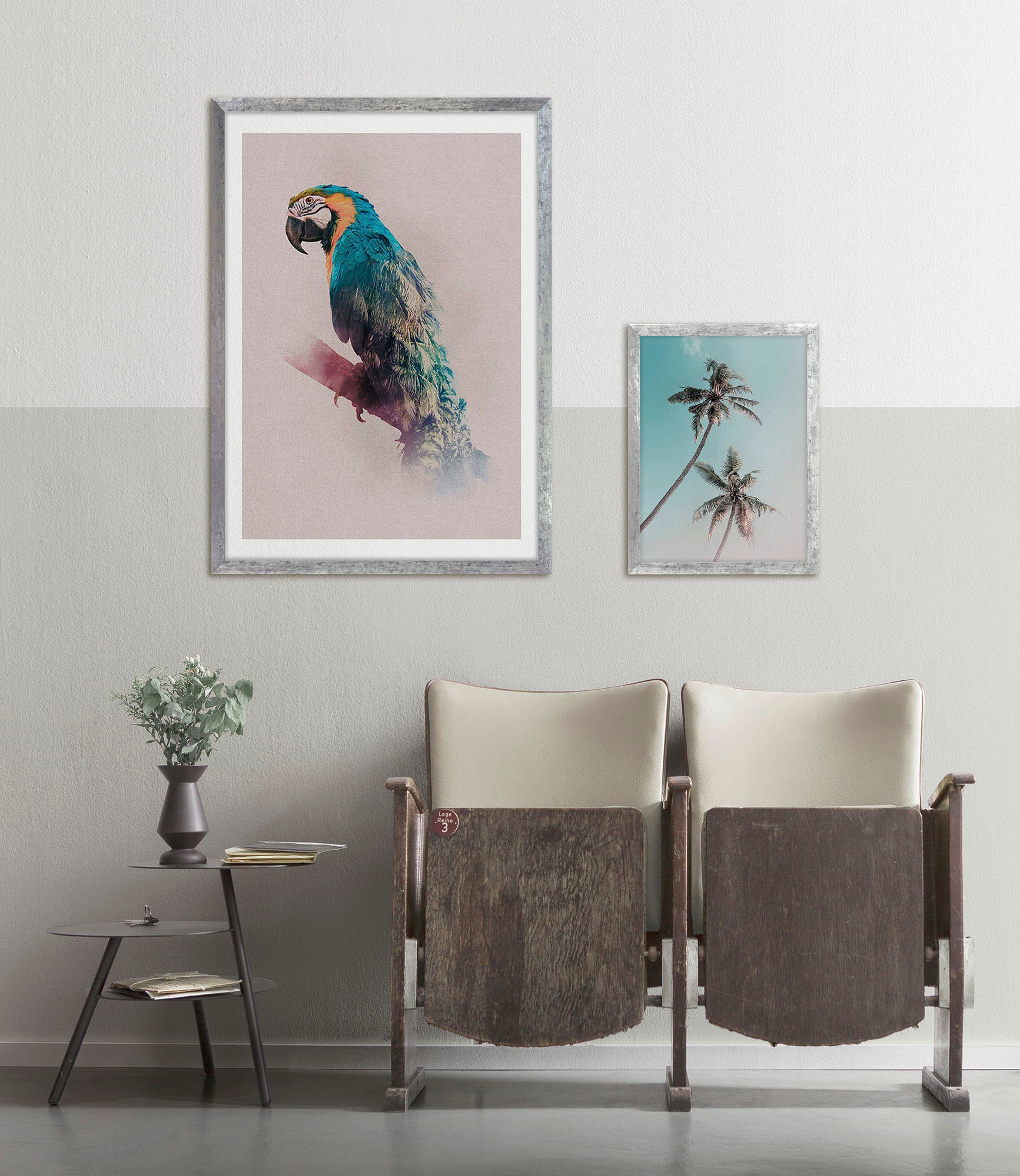 Komar Bild mit Rahmen »Tropicalflair«, maschinell
