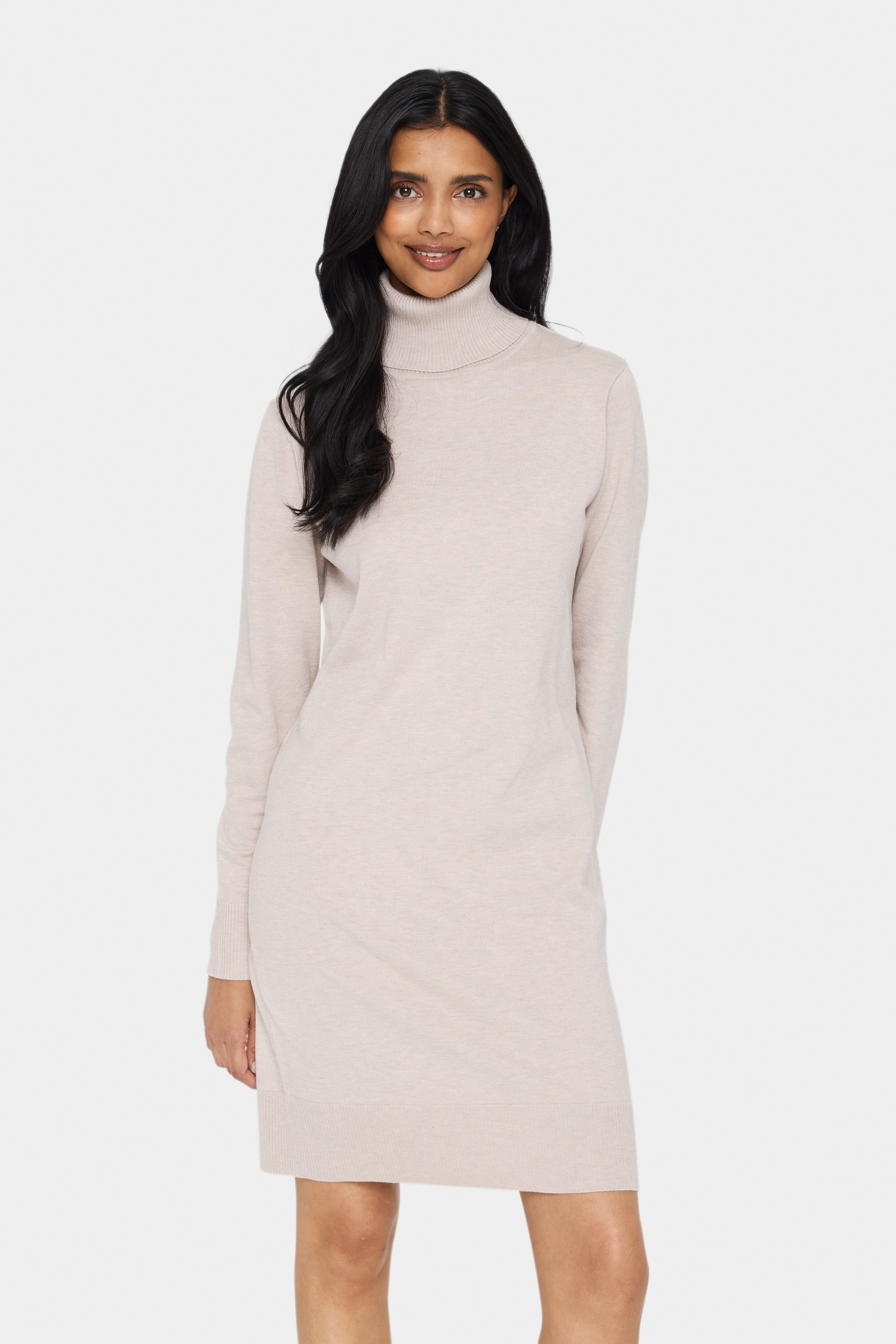 Saint Tropez Strickkleid "U6801, MilaSZ Rollneck Dress" günstig online kaufen