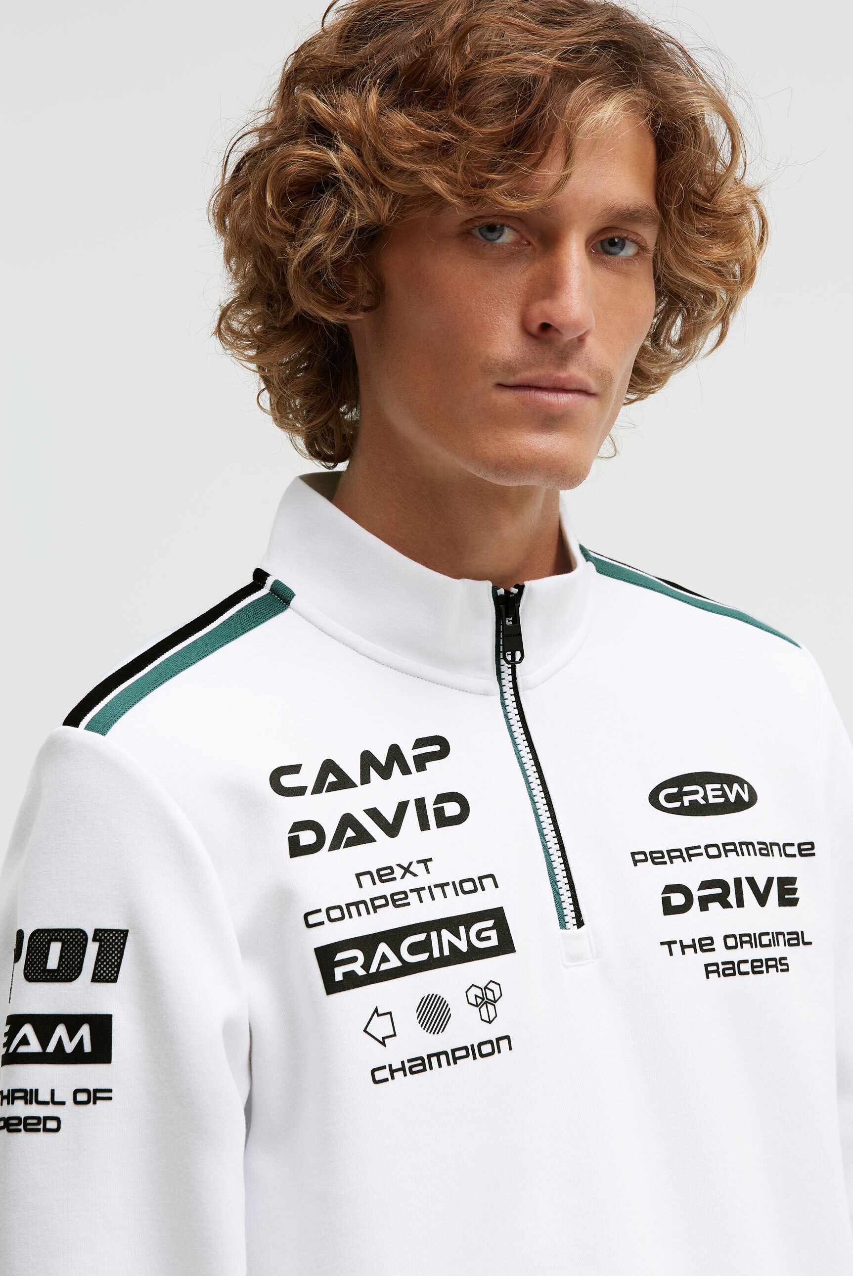 CAMP DAVID Sweater , mit Baumwolle
