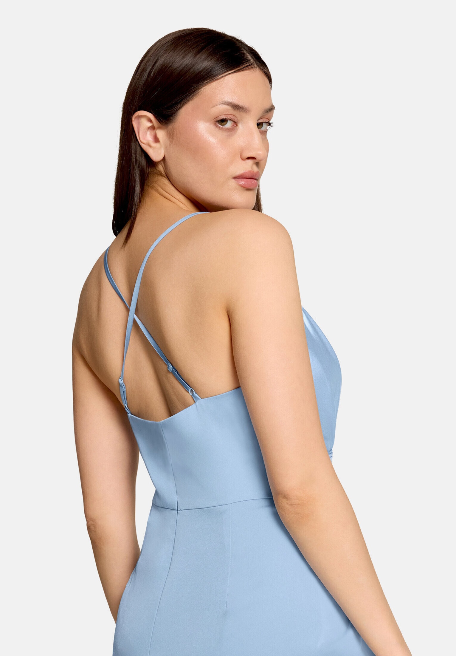 Vera Mont Abendkleid »Damen mit Raffung« Ohne Tasche Material