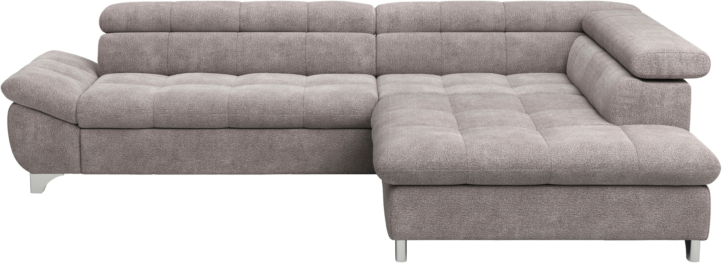 COTTA Ecksofa »Gemini L-Form«, mit Kopfteilverstellung, wahlweise mit Bettfunktion