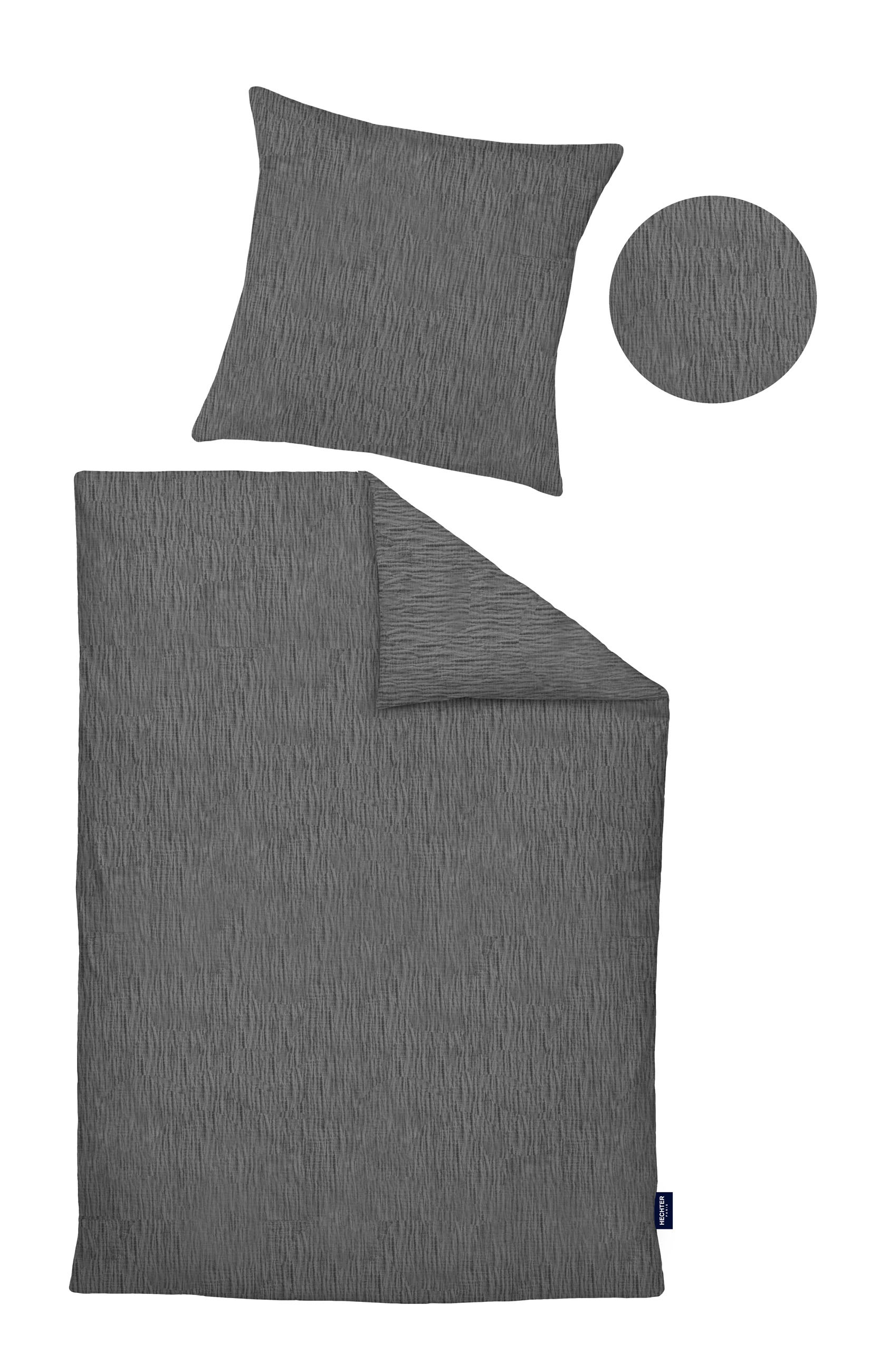 HECHTER PARIS Bettwäsche "0481309" 2 Stk. tlg. gekreppte Optik + Struktur, günstig online kaufen