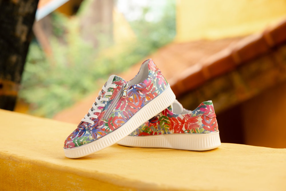 Thumbnail - Remonte Plateausneaker, Freizeitschuh, Halbschuh, Schnürer mit gepolstertem Schaftrand