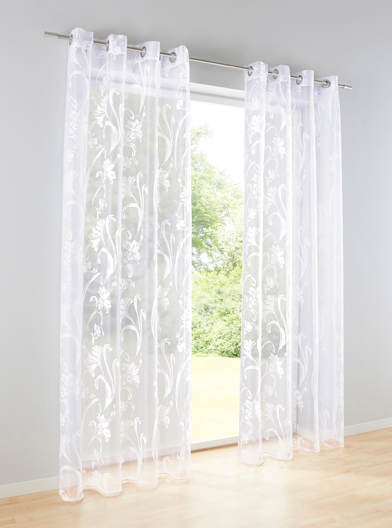 heine home Gardine Ösen 1 Stk. tlg. günstig online kaufen