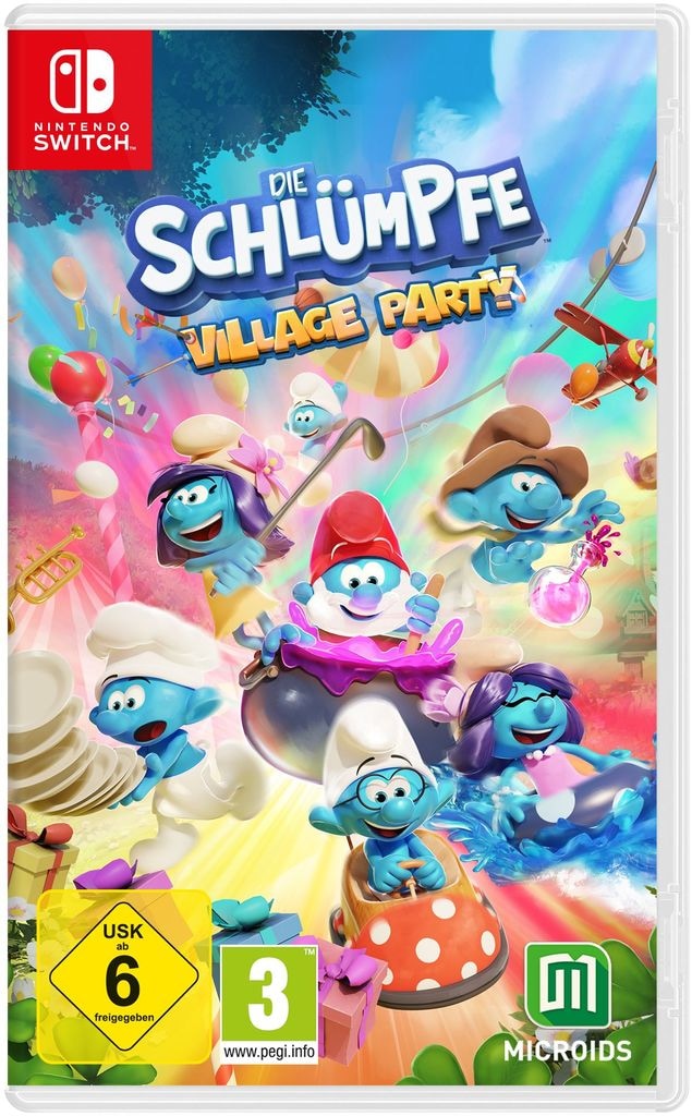 Astragon Spielesoftware »Die Schlümpfe - Village Party«, Nintendo Switch