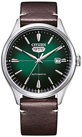 Citizen Automatikuhr »NH8390-03XE«, Armbanduhr, Herrenuhr, Lederarmband, Datum