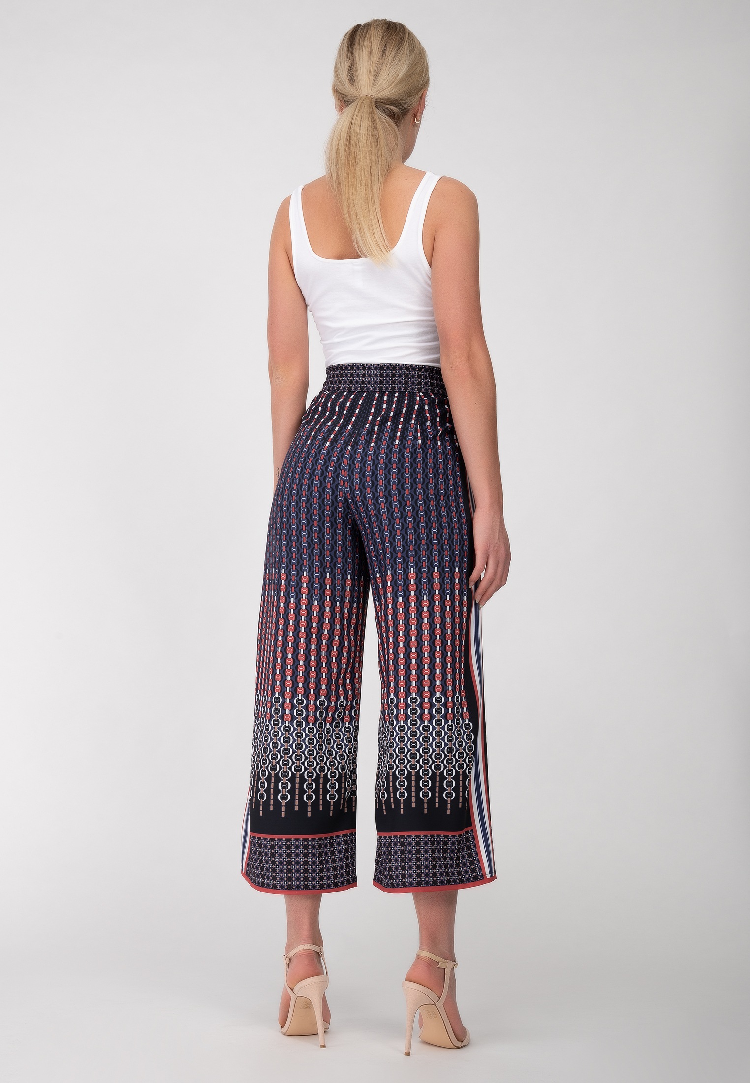 Recover Pants Stoffhose »Sommerhose«, Mit bunt