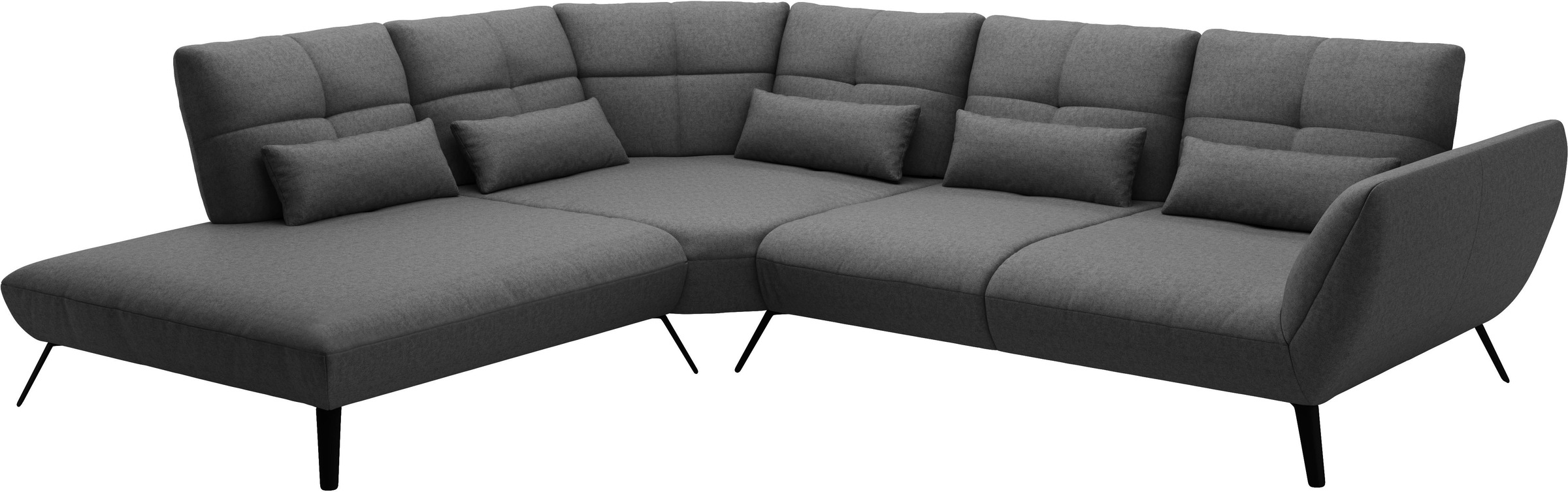 Places of Style Ecksofa »Mikado L-Form«, inkl. Sitztiefenverstellung und Armteilverstellung
