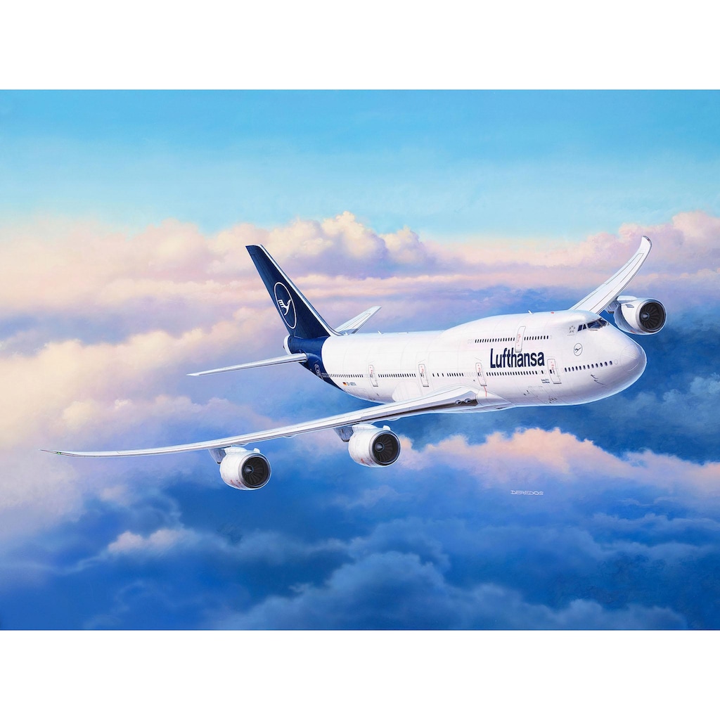 Revell® Modellbausatz »Boeing 747-8, Lufthansa New Livery«, 1:144