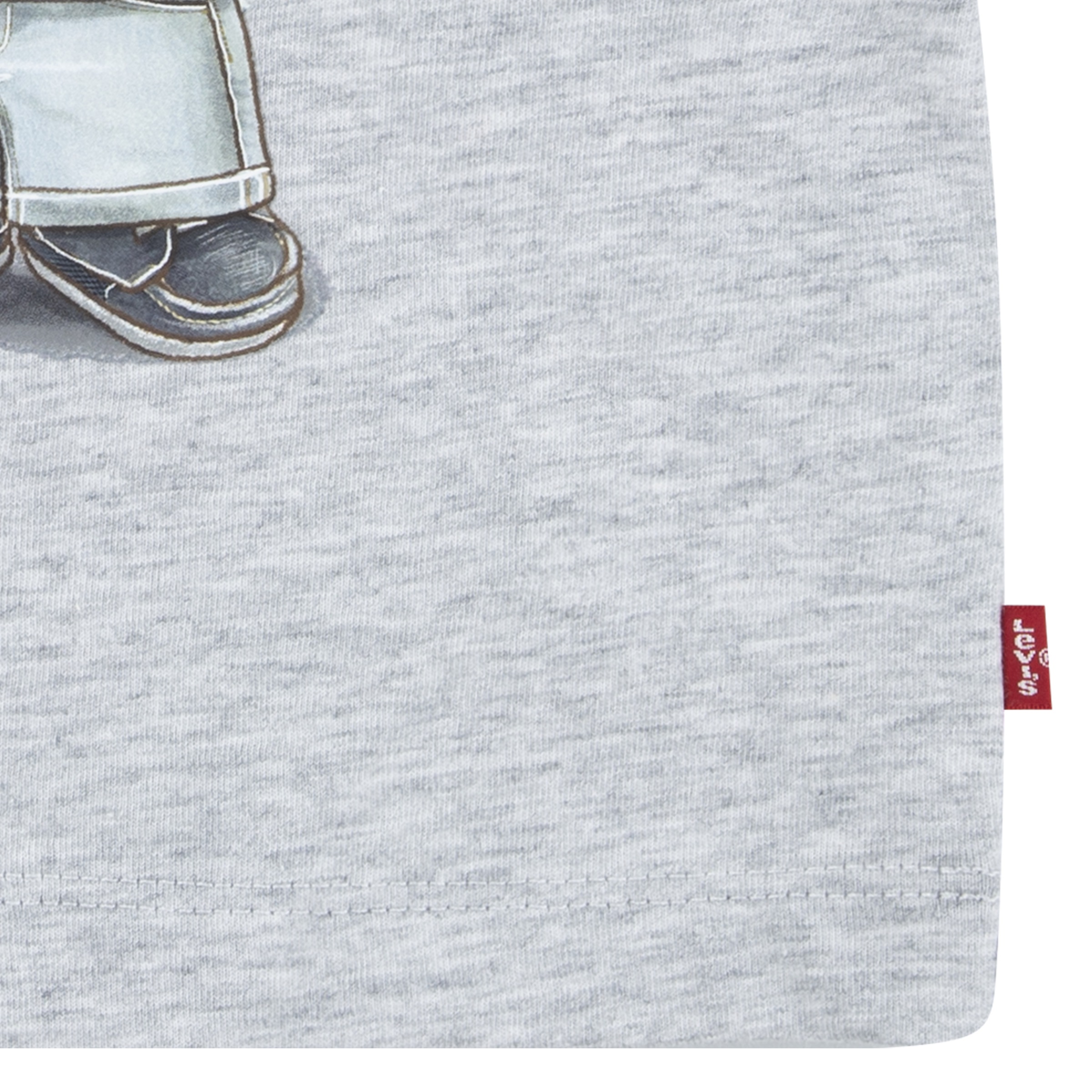 Levi's® Kids T-Shirt & Shorts »LVB LEVI ANCHOR TEE DENIM SET«, mit großem Druck
