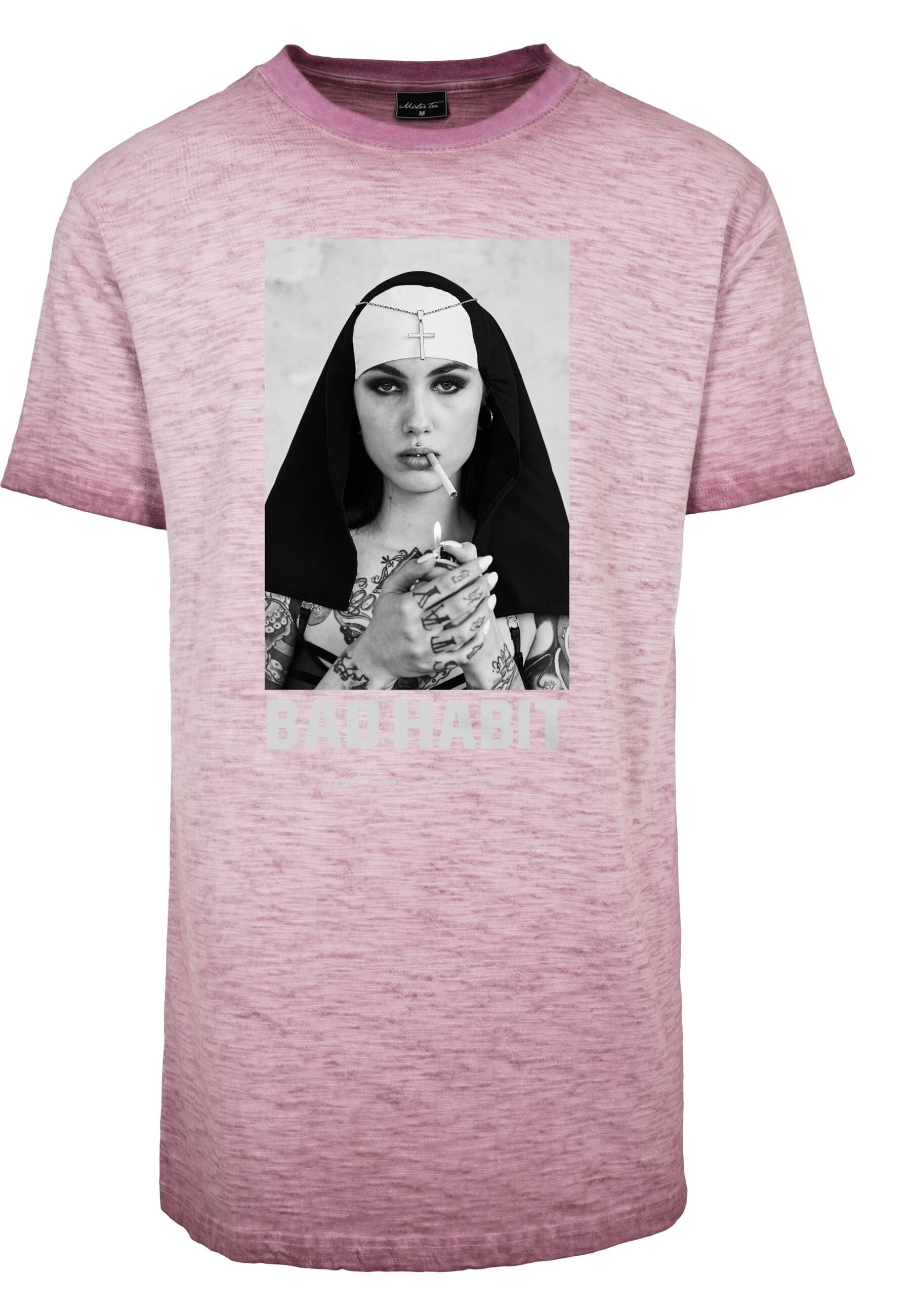 MisterTee Kurzarmshirt "MisterTee Herren Bad Habit Tee" 1 Stk. tlg. günstig online kaufen